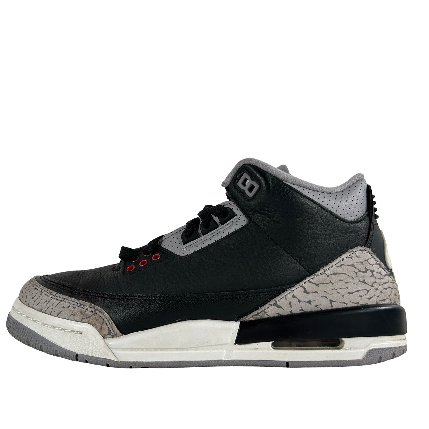 DM0967 010 Jordan 3 Retro Black Cement (2024) (GS) [USED] - 7 Y (Used) (No Box2)