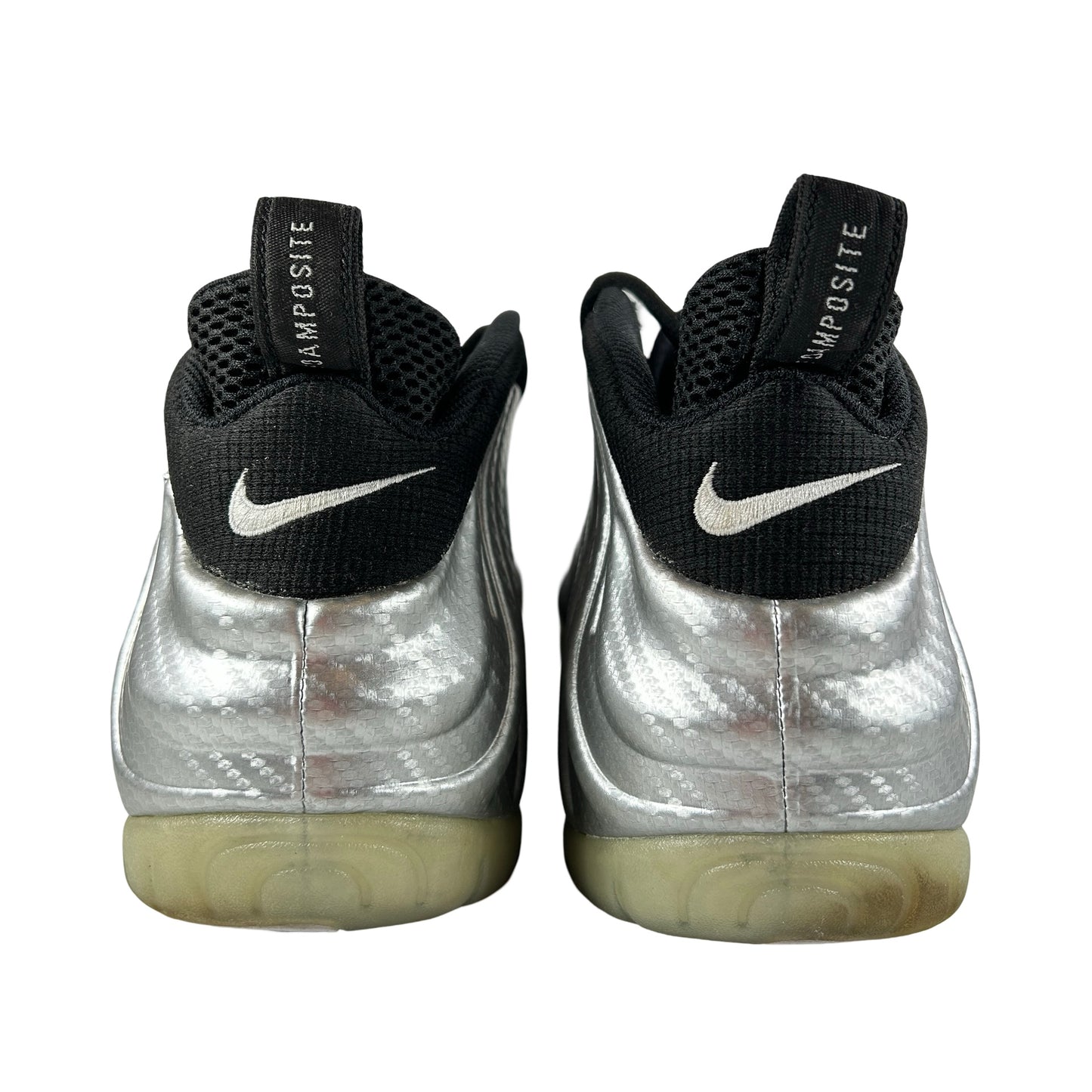 616750 004 Nike Air Foamposite Pro Silver Surfer [USED] - 13 M (Used) (No Box)