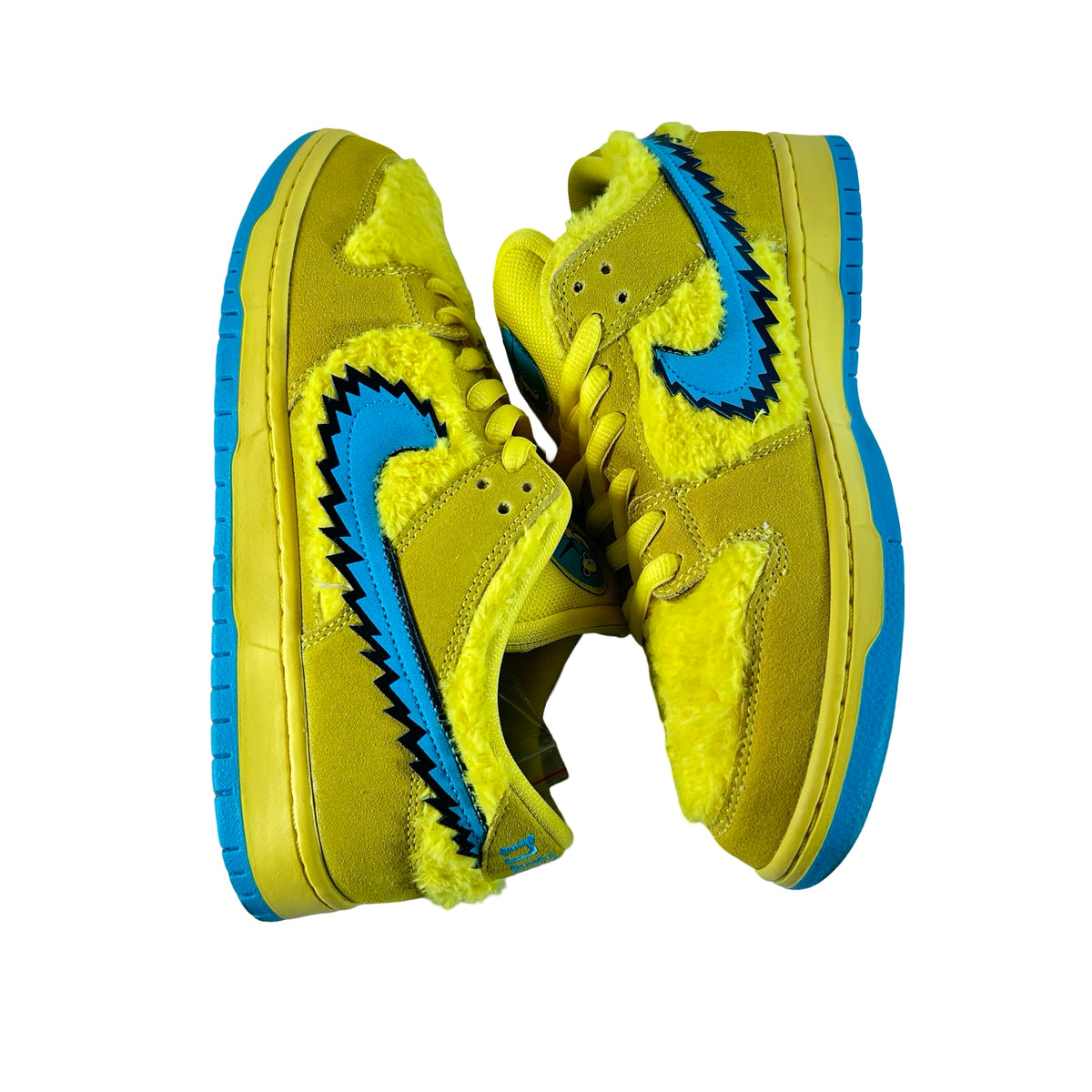 CJ5378 700 Nike SB Dunk Low Grateful Dead Yellow [USED] - 10 M (Used)
