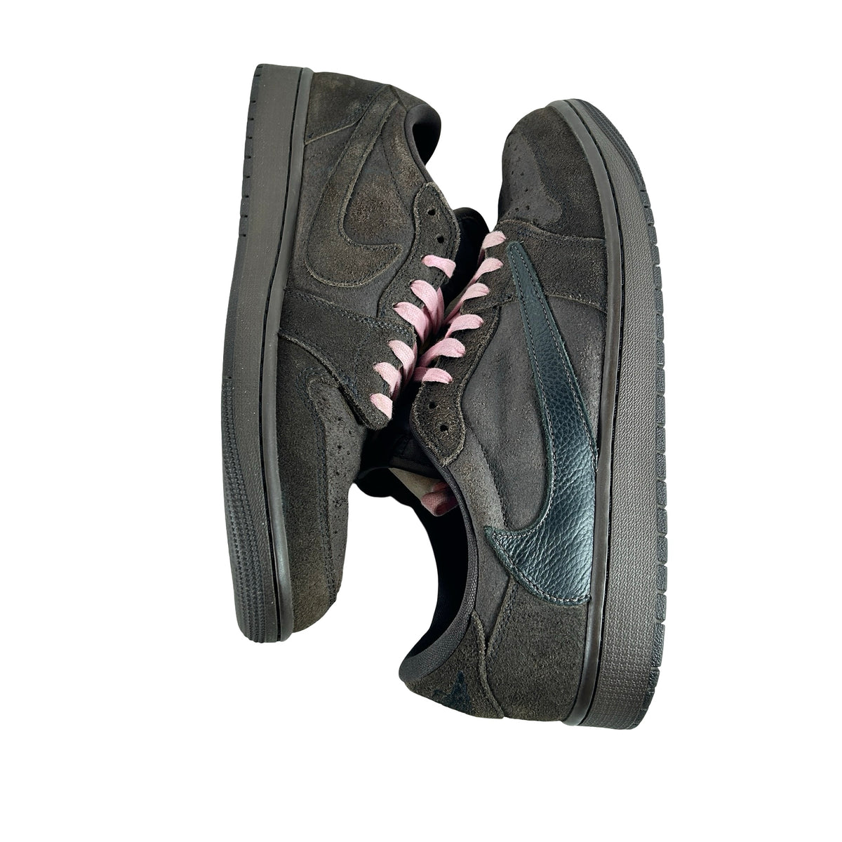 DM7866 202 Jordan 1 Retro Low OG SP Travis Scott Velvet Brown [USED] - 12 M (Used5)