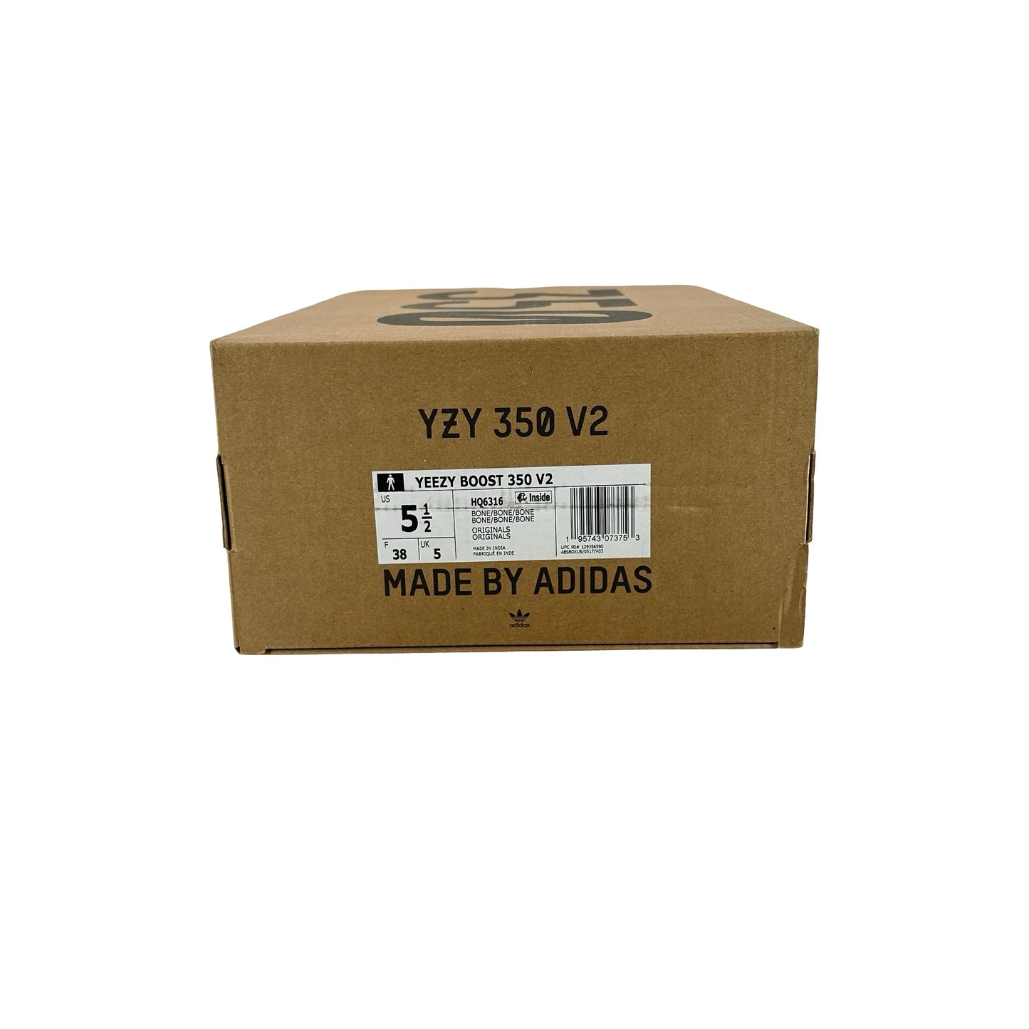 HQ6316 adidas Yeezy Boost 350 V2 Bone [USED] - 5.5 M (Used)