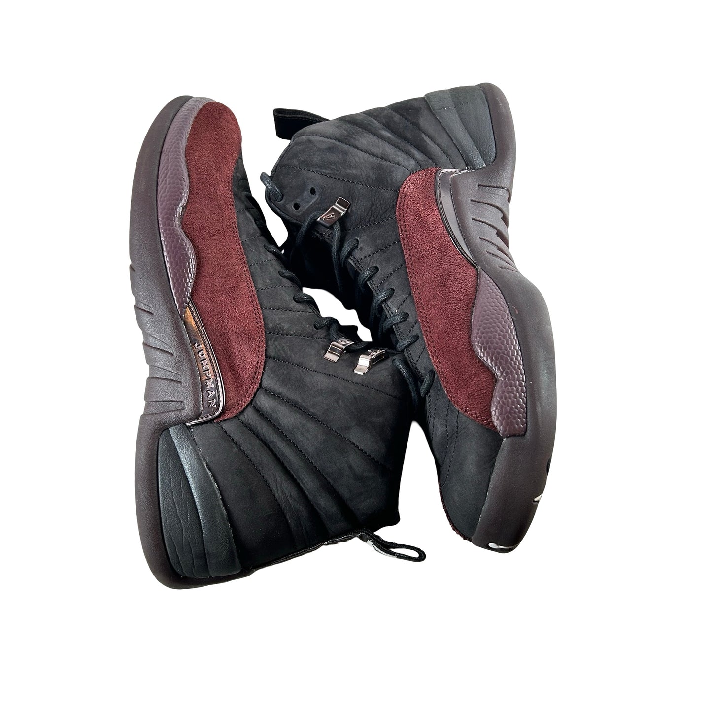 DV6989 001 Jordan 12 Retro SP A Ma Maniére Black (Women's) [USED] - 12 W (Used)