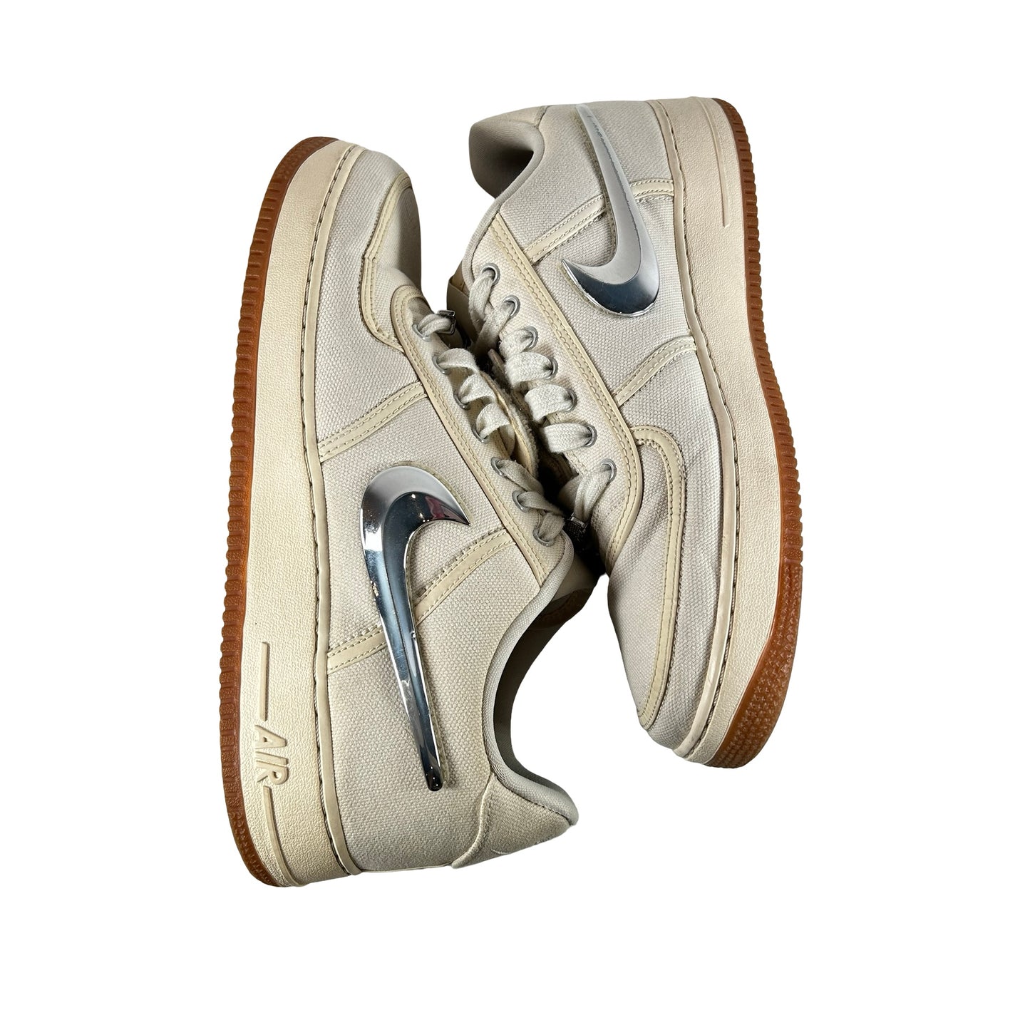 AQ4211 101 Nike Air Force 1 Low Travis Scott Sail [USED] - 11.5 M (Used) (No Box)