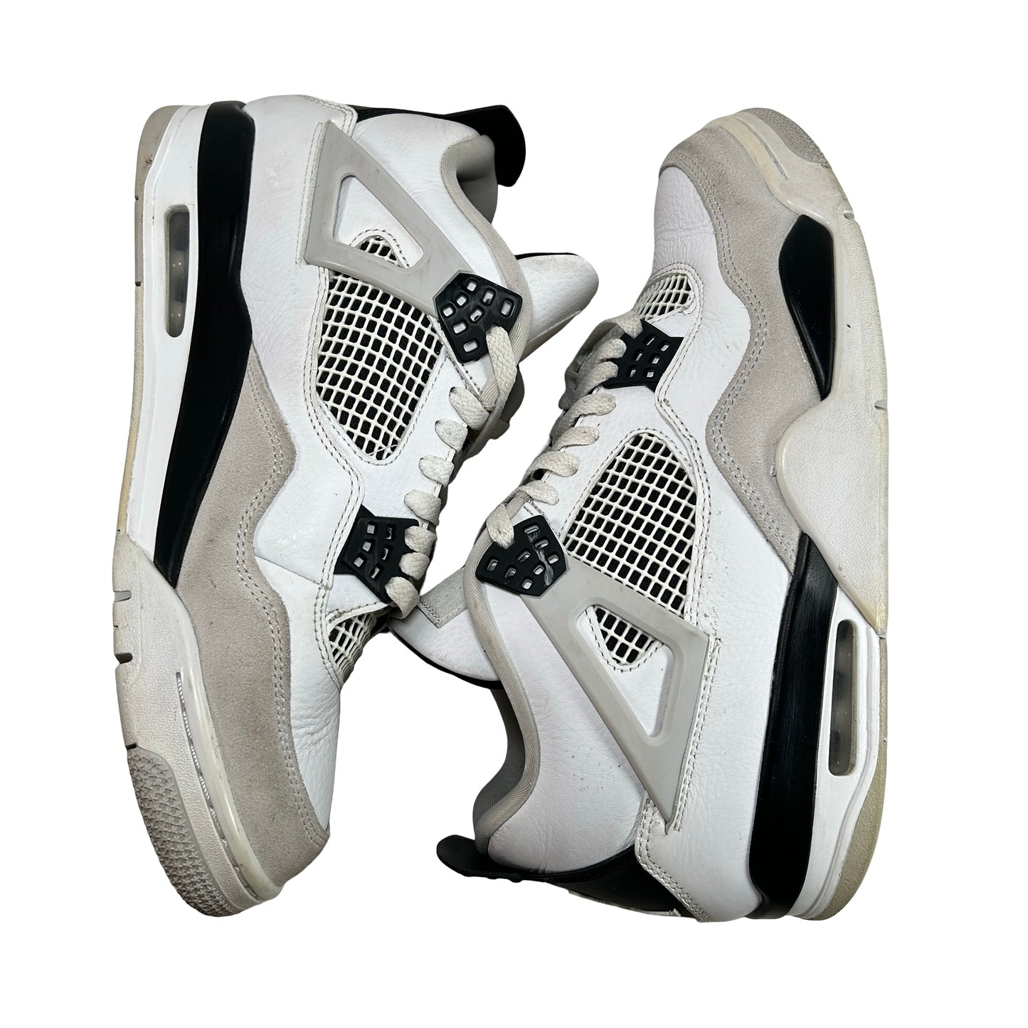 DH6927 111 Jordan 4 Retro Military Black [USED] - 10 M (Used) (Replace Box)