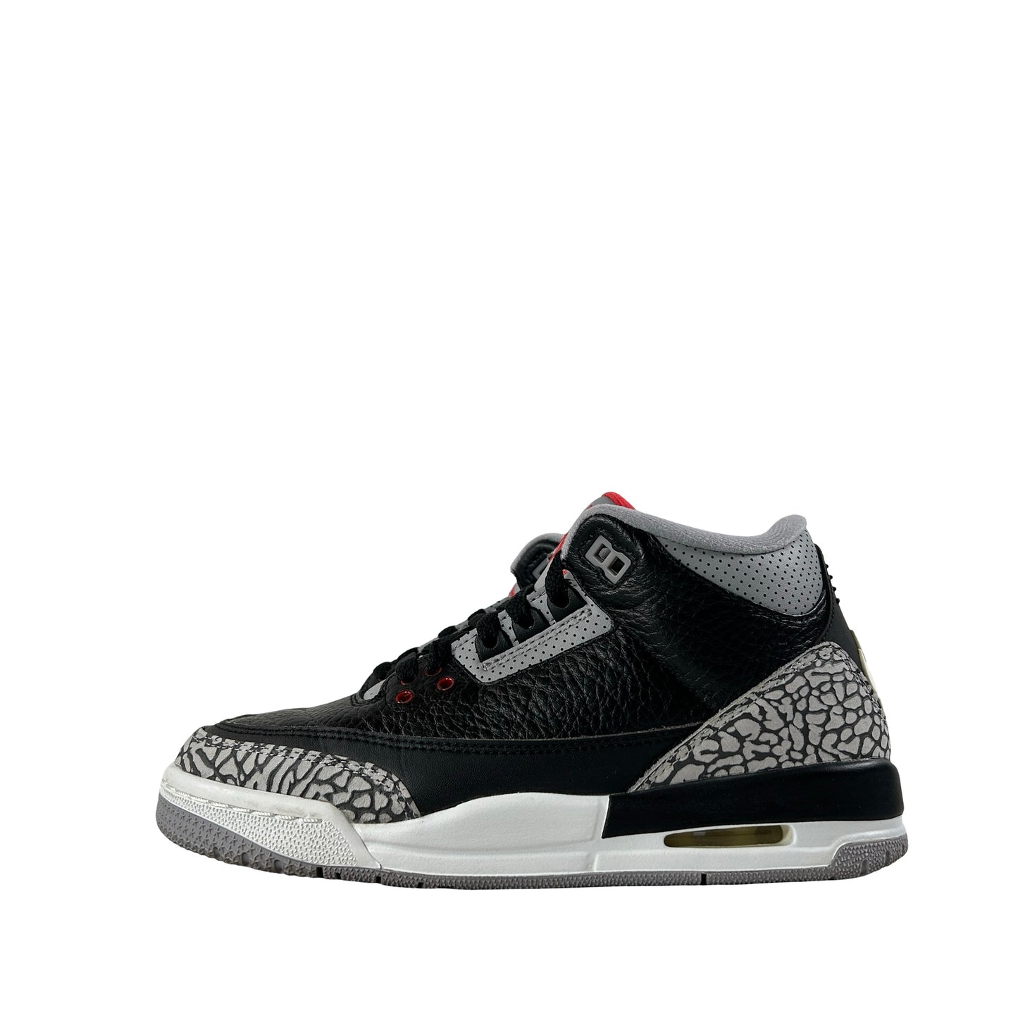 854261 001 Jordan 3 Black Cement GS [USED] - 5 Y (Used)