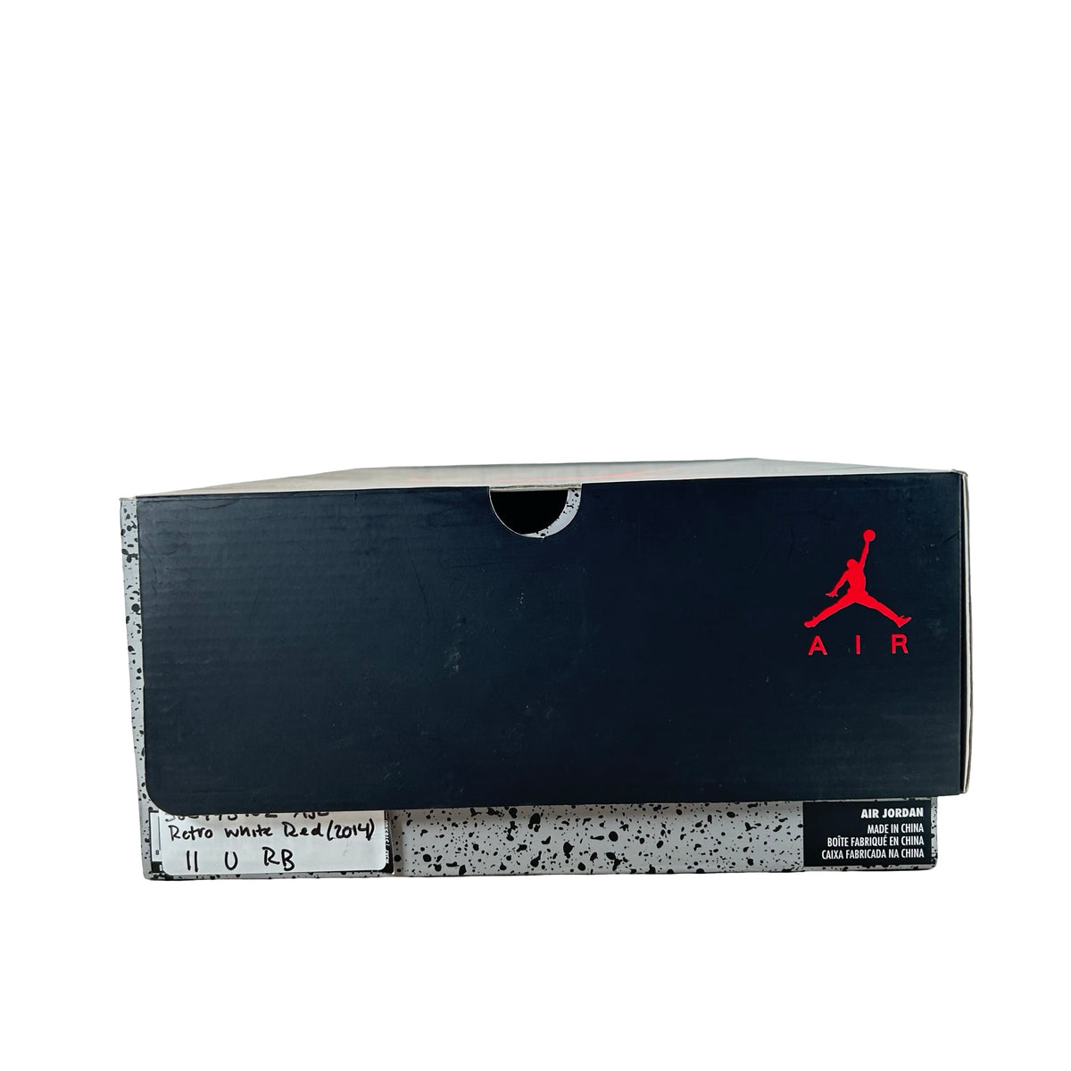 385475 102 Jordan 2 Retro White Red (2014) [USED] - 11 M (Used) (Replace Box)