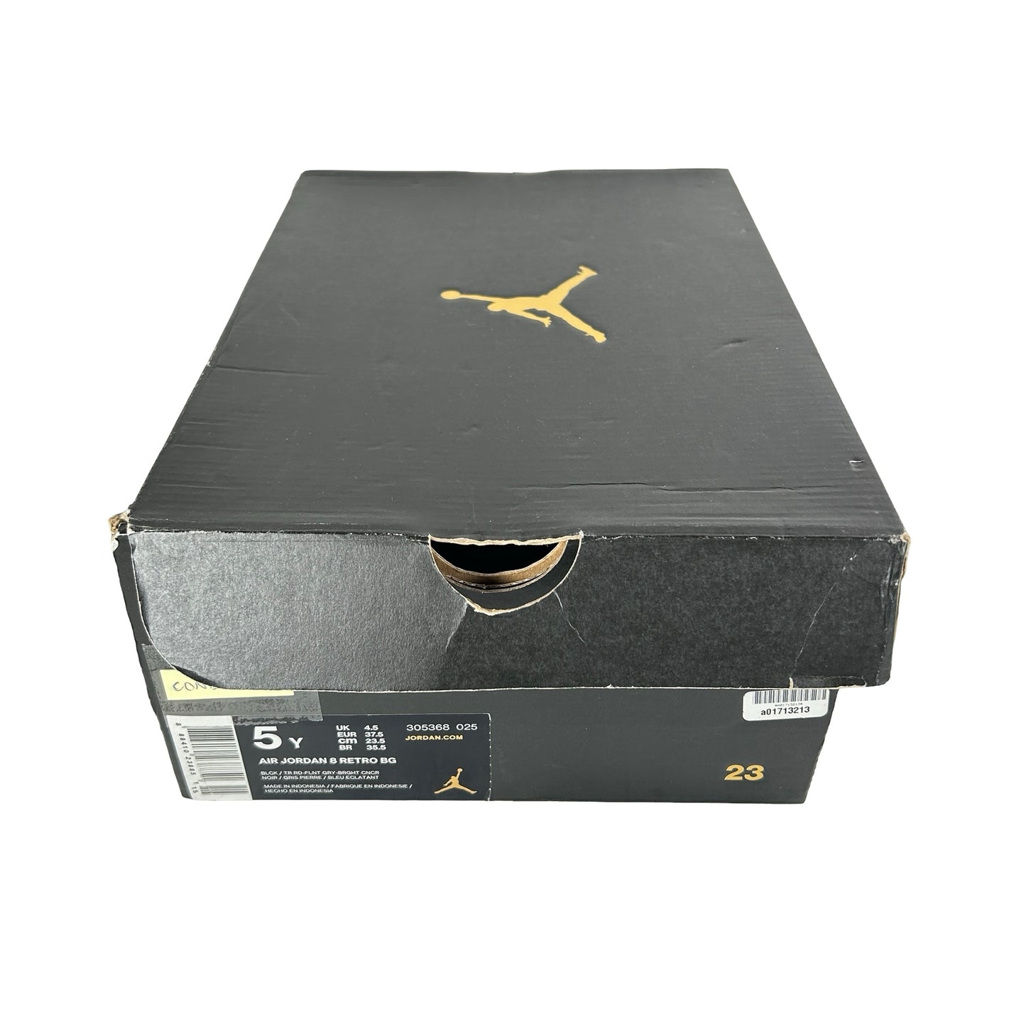 305368 025 Jordan 8 Retro Aqua (2015) (GS) [CONDITIONAL] - 5 Y (Slight Discoloration on Midsoles)