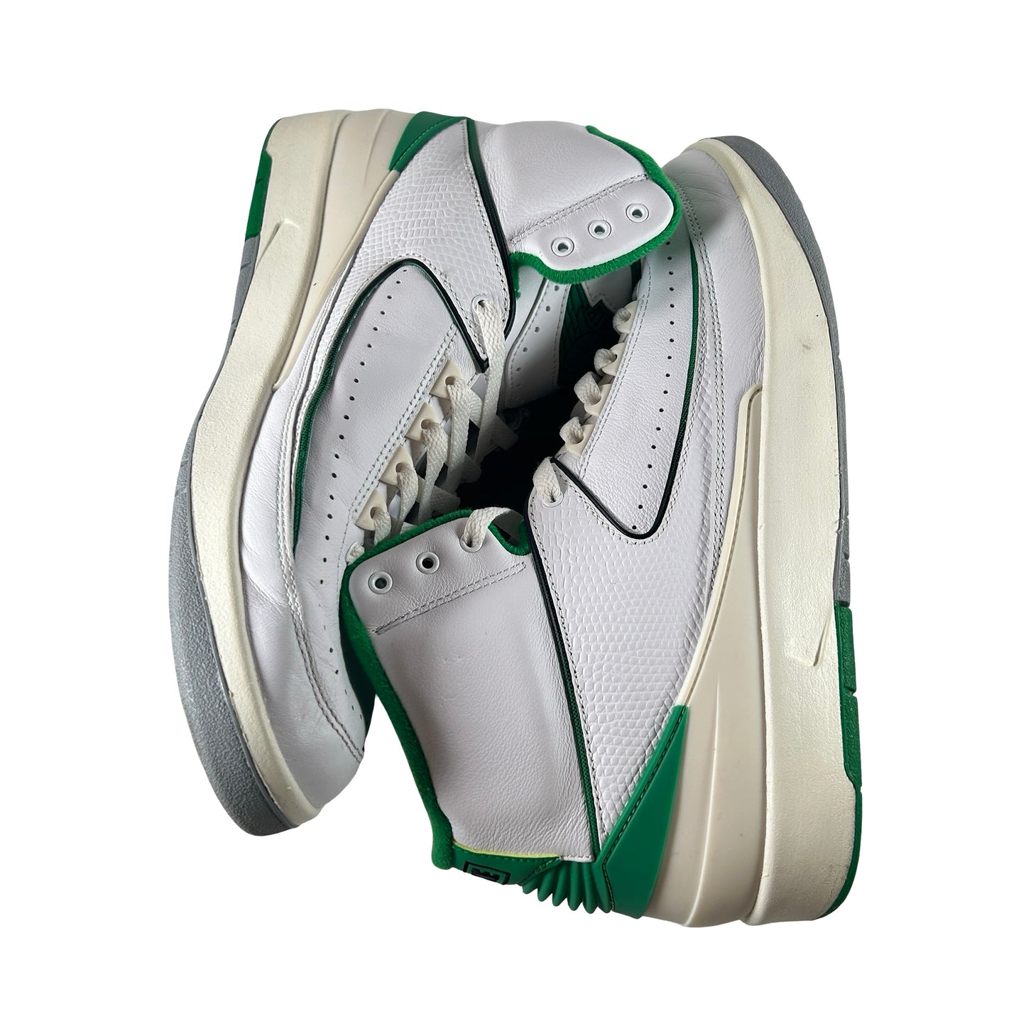 DR8884 103 Jordan 2 Retro Lucky Green - 11 M (Used) (No Box)