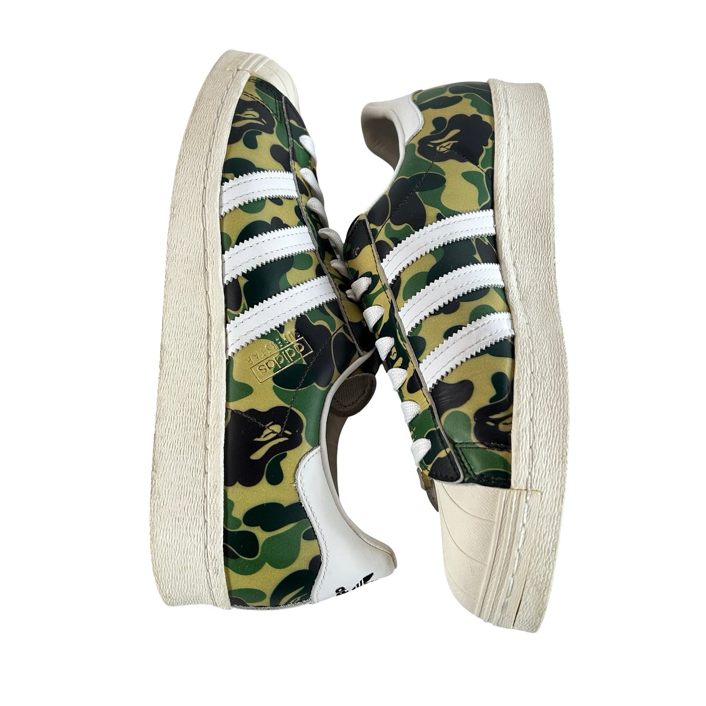 GZ8981 adidas Superstar Bape ABC Camo Green [USED] - 10 M (Used2)