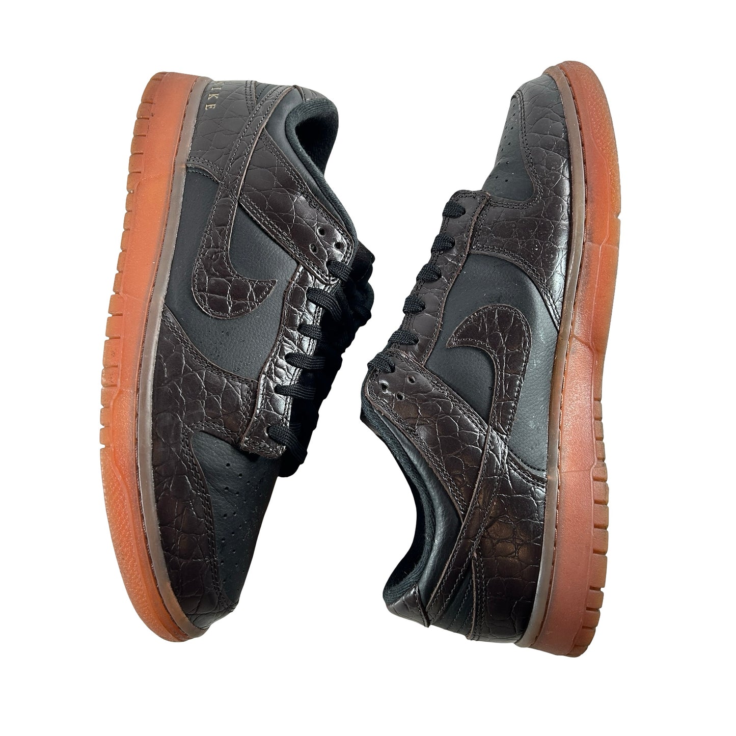 DV1024 010 Nike Dunk Low Velvet Brown Black [USED] - 12 M (Used)