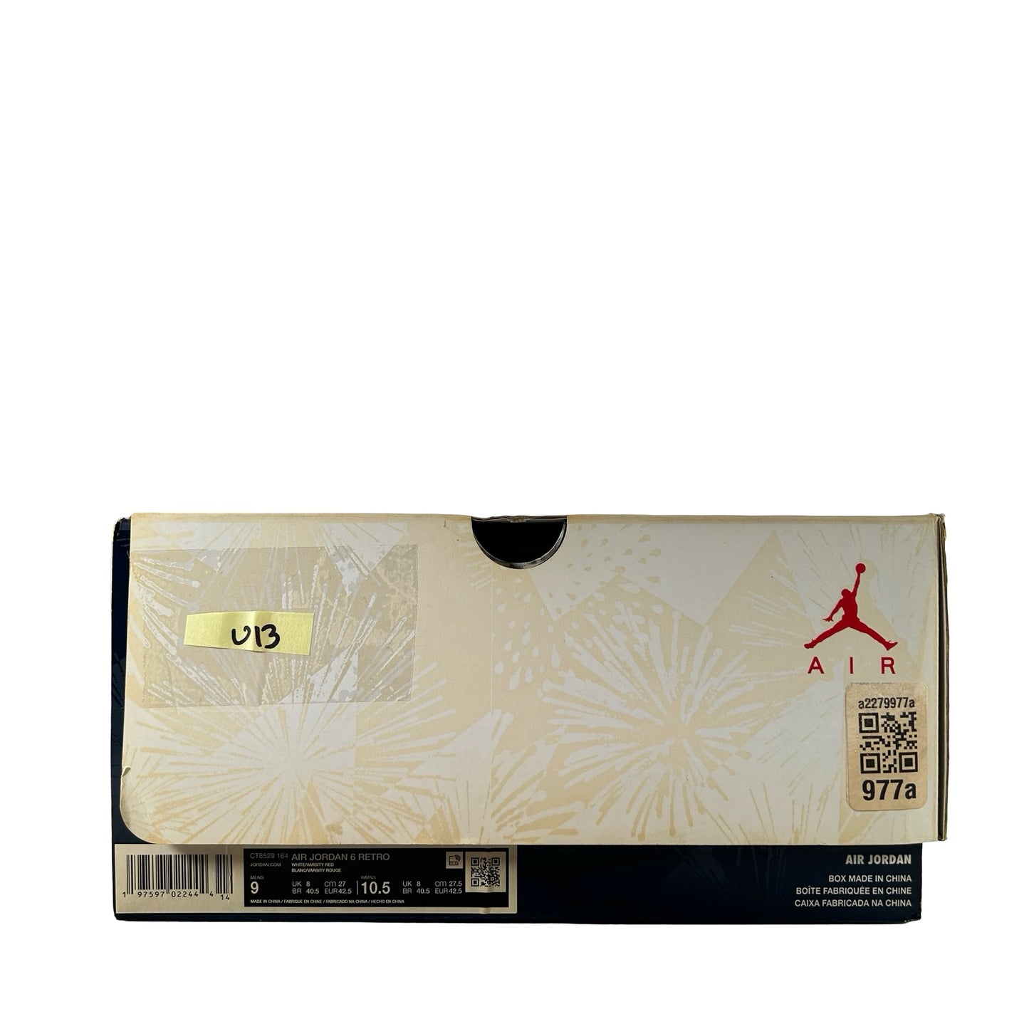 CT8529 164 Jordan 6 Retro Olympic (2024) [USED] - 9 M (Used13)