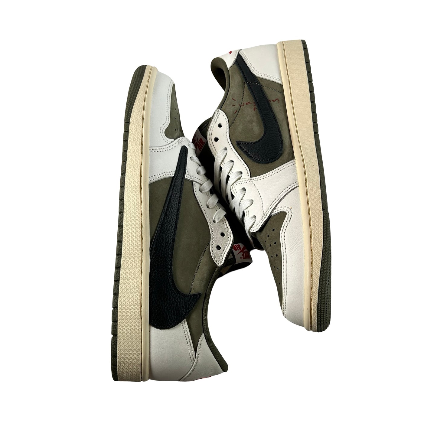 DM7866 200 Jordan 1 Retro Low OG SP Travis Scott Medium Olive [USED] - 10 M (Used10)