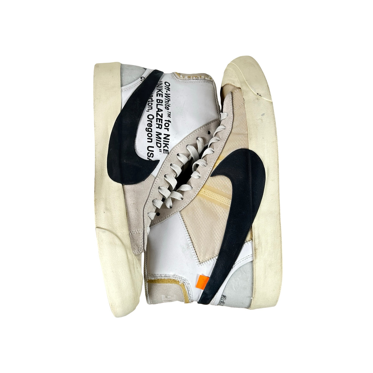 AA3832 100 Nike Blazer Mid Off-White [USED] - 12 M (Used2) (No Box2)