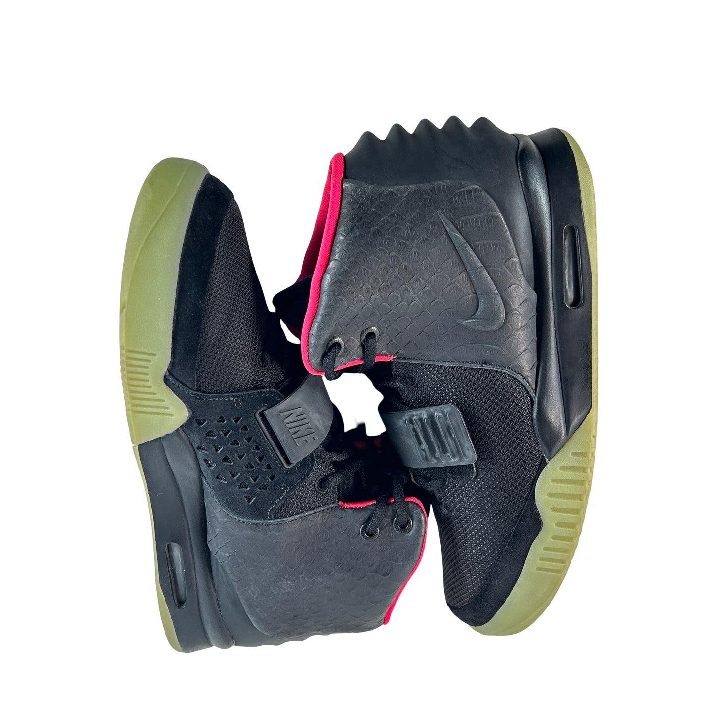 508214 006 Nike Air Yeezy 2 Solar Red [USED] - 10.5 M (Used) (No Box)
