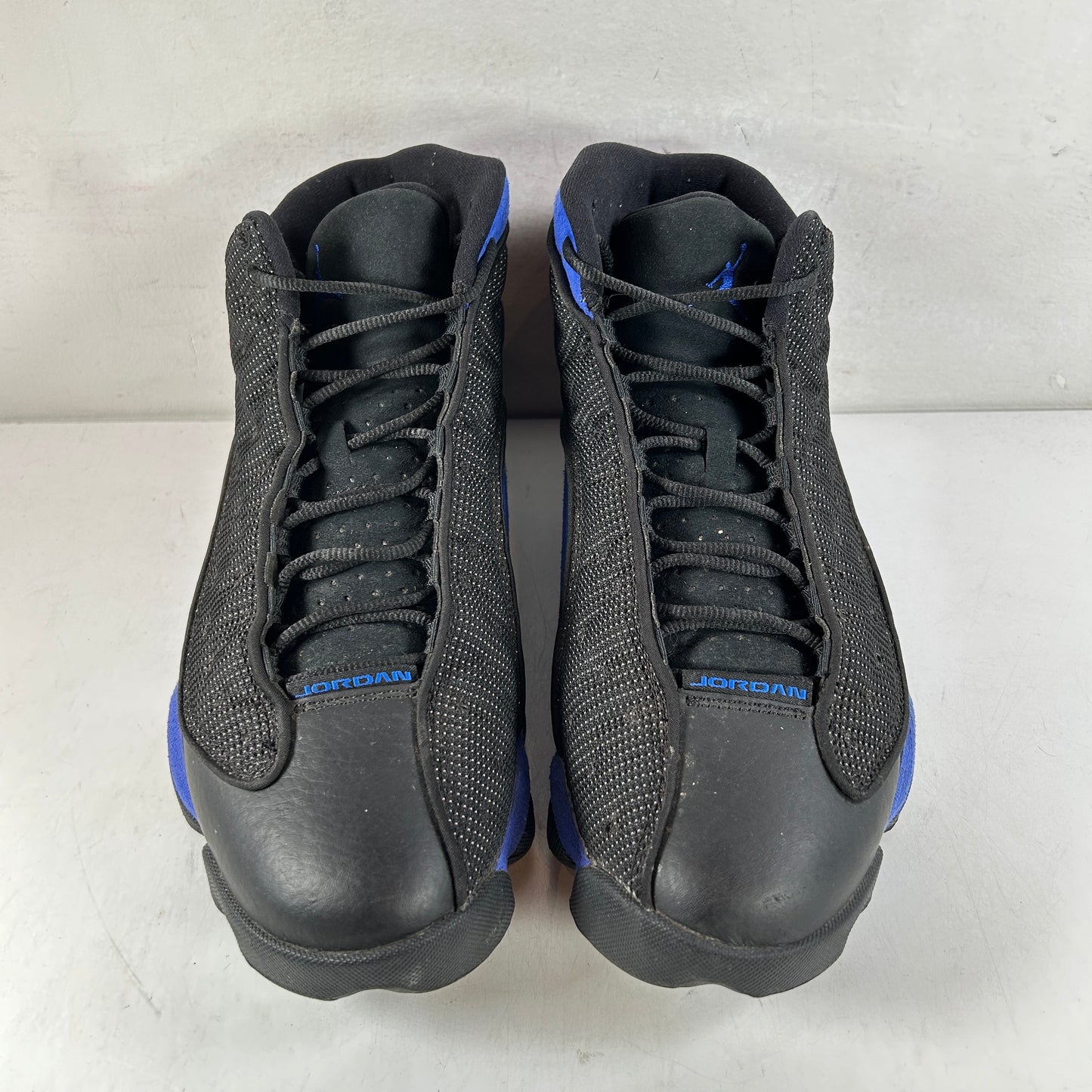 414571 040 Jordan 13 Retro Black Hyper Royal [USED] - 10 M (Used) (No Box)