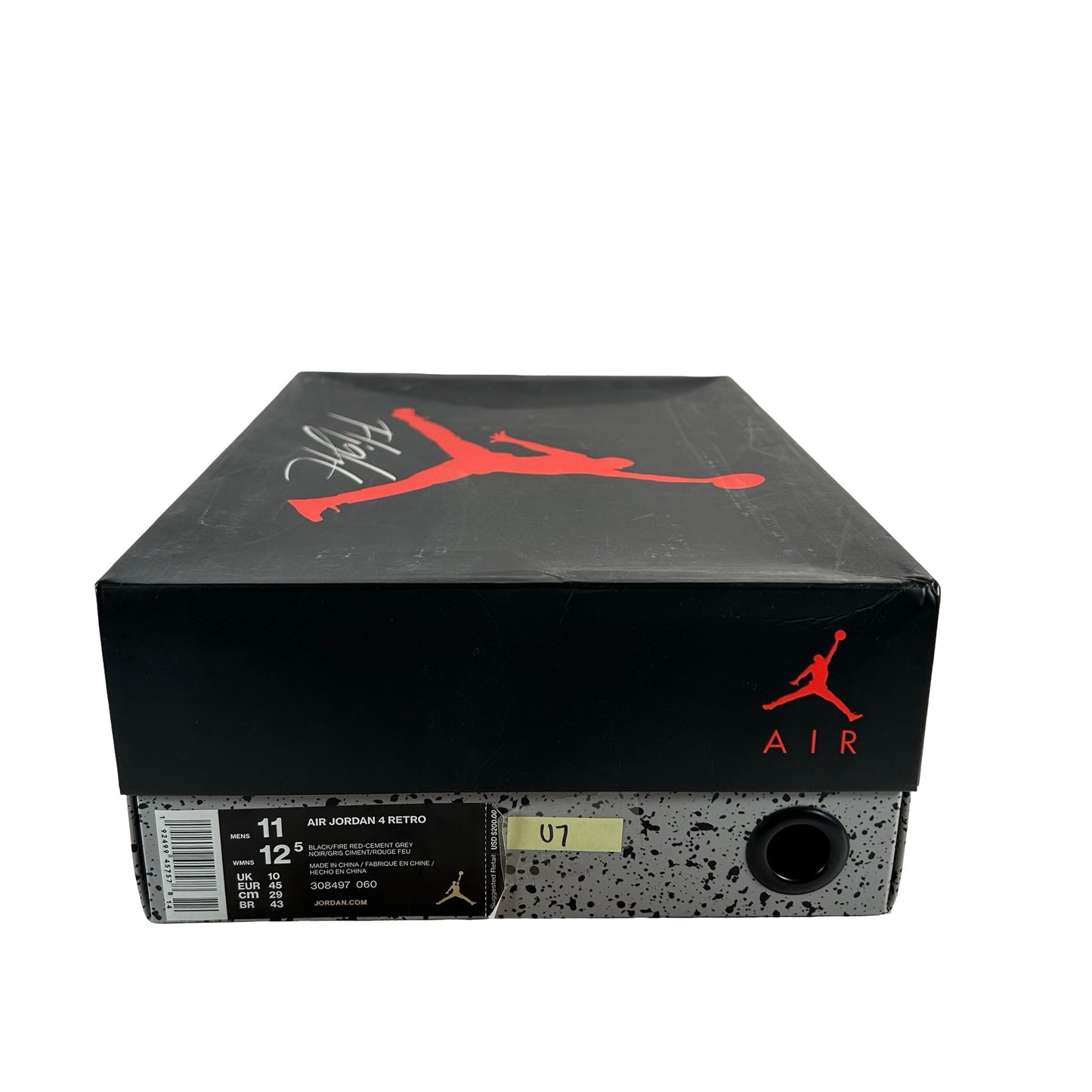 308497 060 Jordan 4 Bred (2019) [USED] - 11 M (Used7)