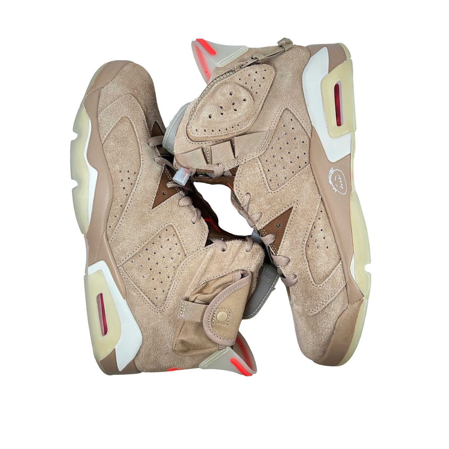 DH0690 200 Jordan 6 Retro Travis Scott British Khaki [USED] - 9.5 M (Used5)