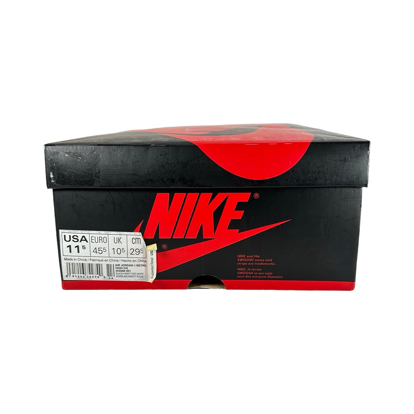 555088 001 Jordan 1 Retro High Bred Banned (2016) [USED] - 11.5 M (Used)