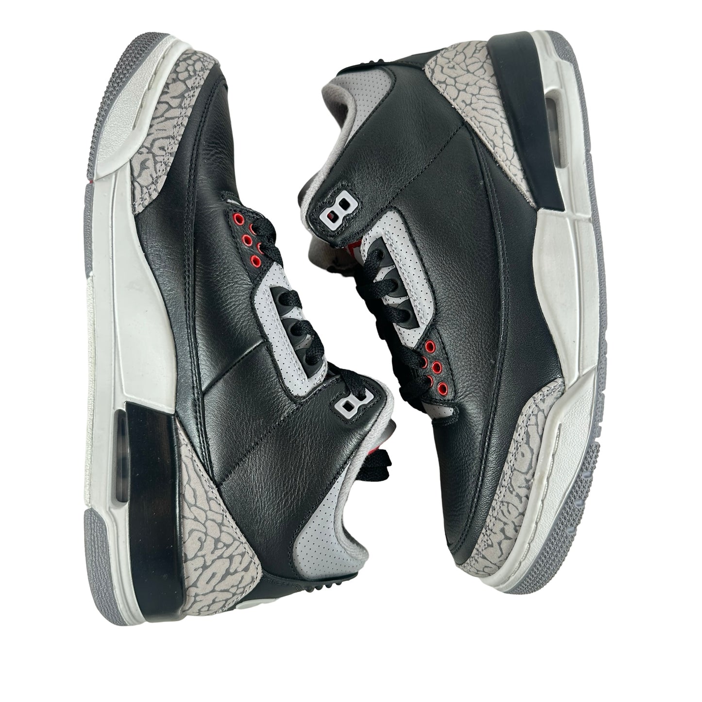 DN3707 010 Jordan 3 Retro Black Cement Reimagined (2024) [USED] - 8.5 M (Used9)