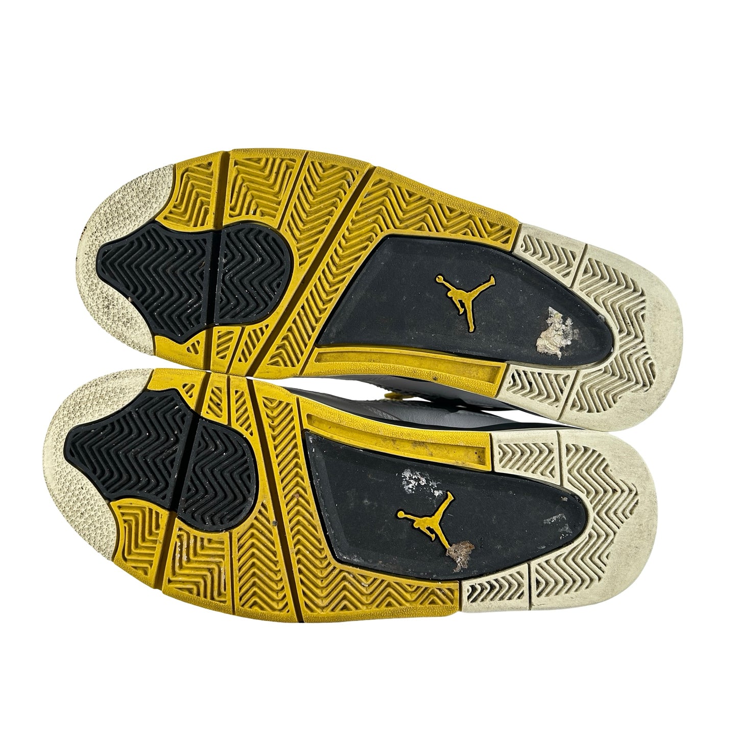 AQ9129 101 Jordan 4 Retro Vivid Sulfur (Women's) [USED] - 11 W (Used) (No Box)