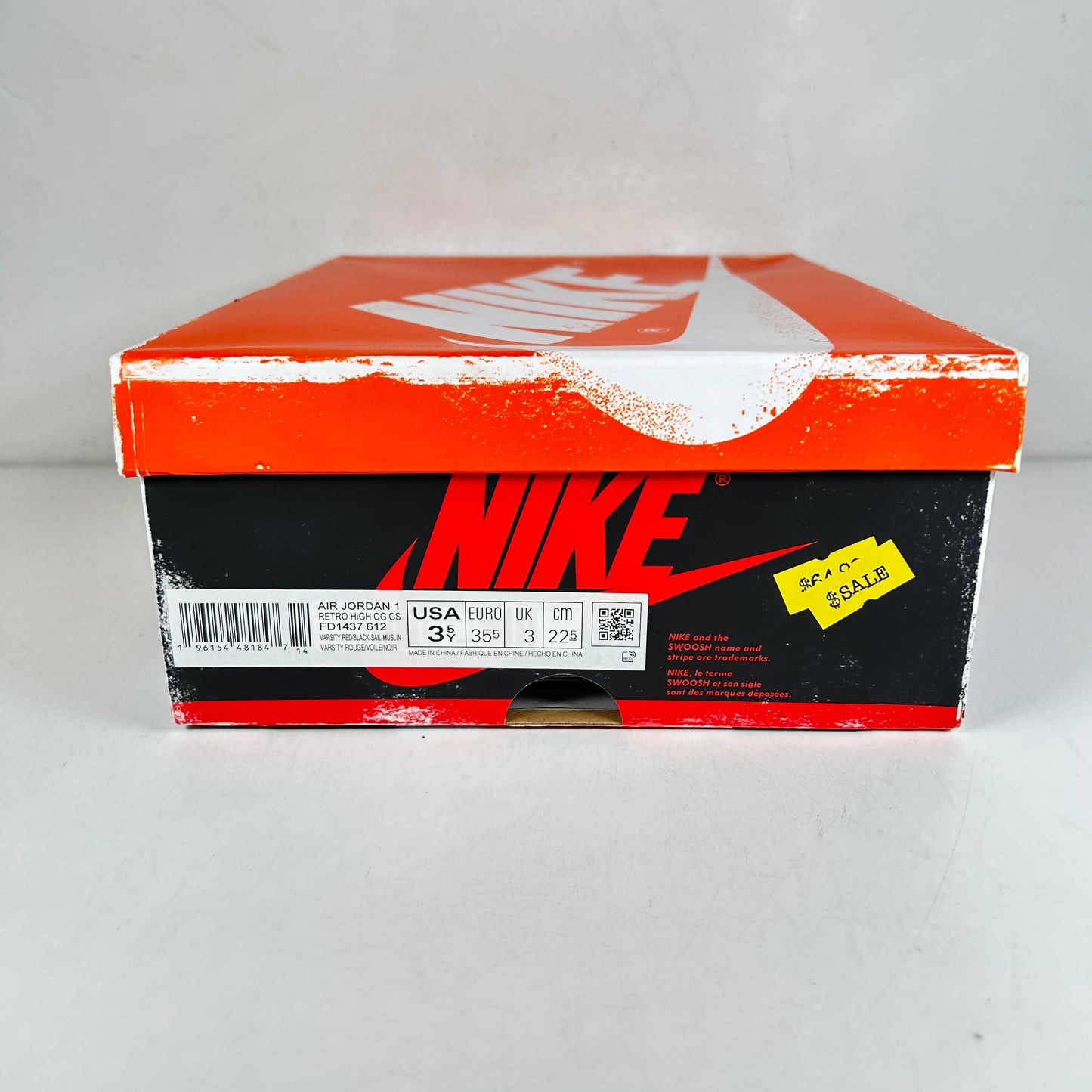 FD1437 612 Jordan 1 Retro High OG Chicago Lost and Found GS [USED] - 3.5 Y (Used)
