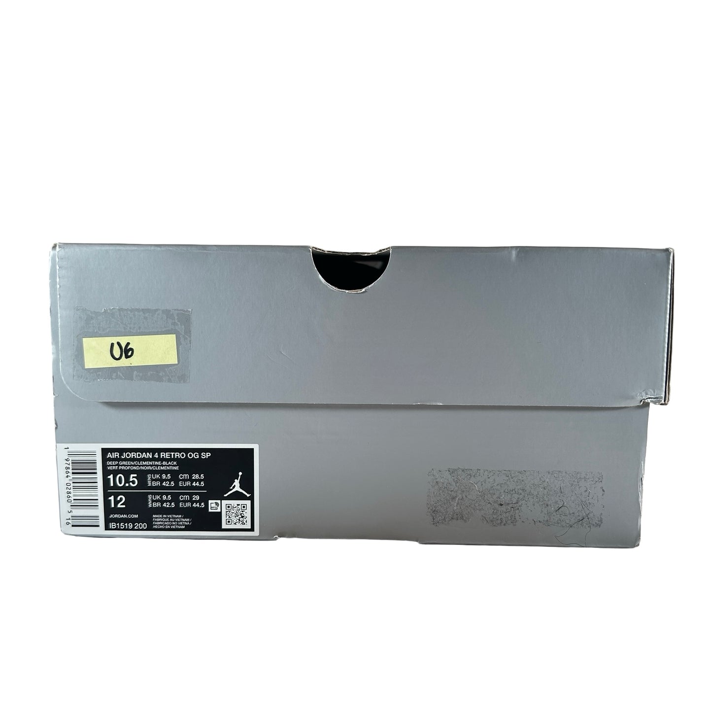 IB1519 200 Jordan 4 Retro OG SP Undefeated (2025) [USED] - 10.5 M (Used6)