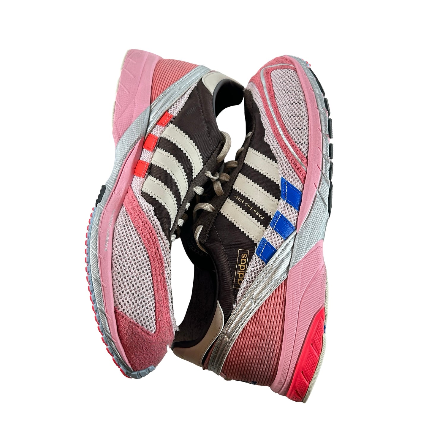 JP5997 Adidas Adizero SL 72 Bad Bunny Brown Clear Pink [USED] - 11 M (Used) (No Box)