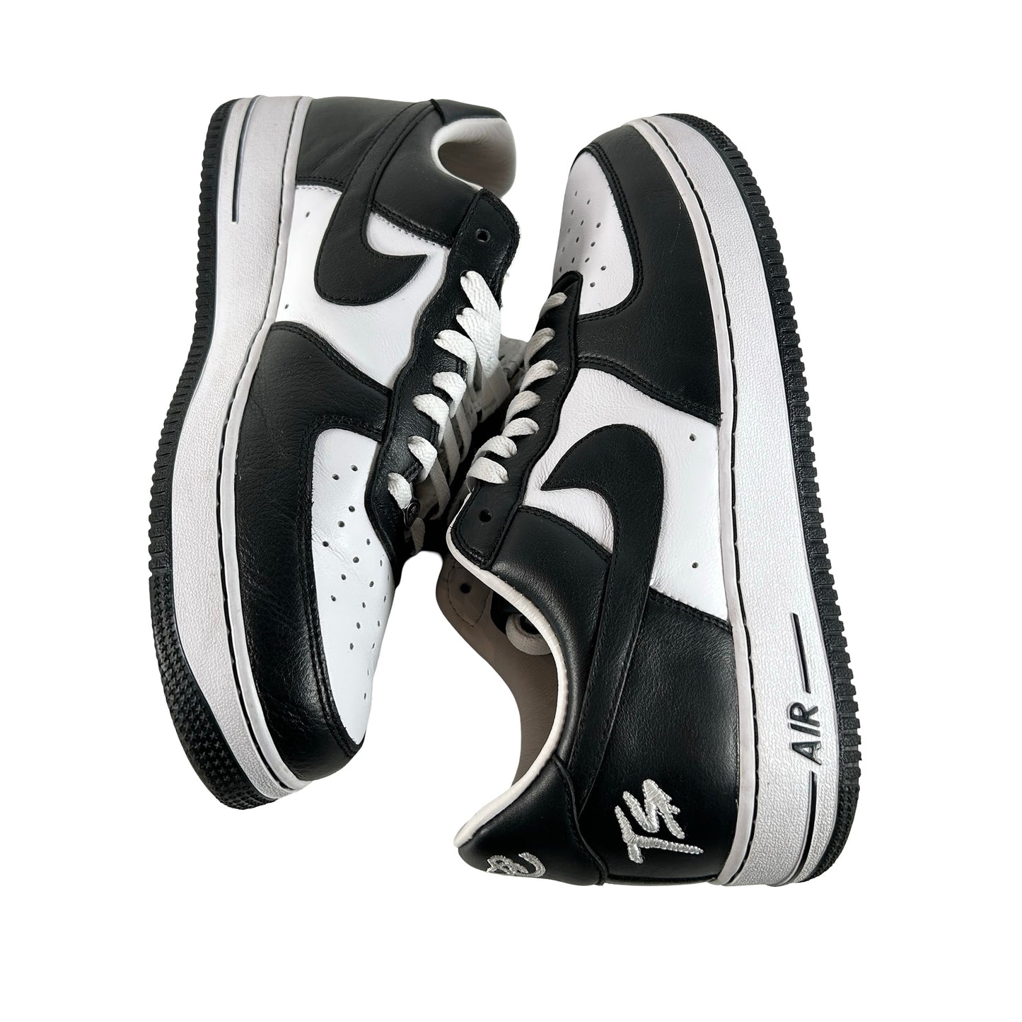 FJ5756 100 Nike Air Force 1 Low Terror Squad Blackout [USED] - 11 M (Used) (No Box) (No Insoles)