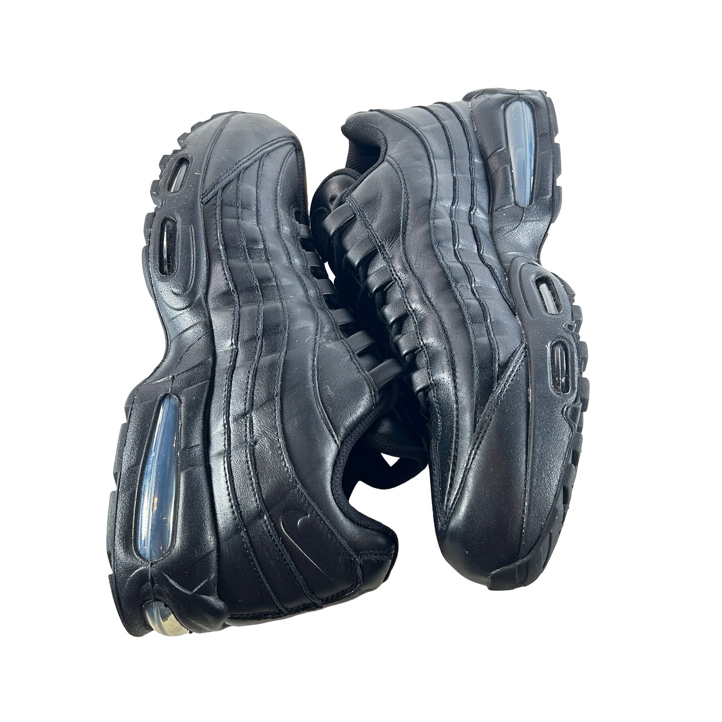 IM0696 001 Nike Air Max 95 QS Big Bubble Black Leather [USED] - 13 M (Used)