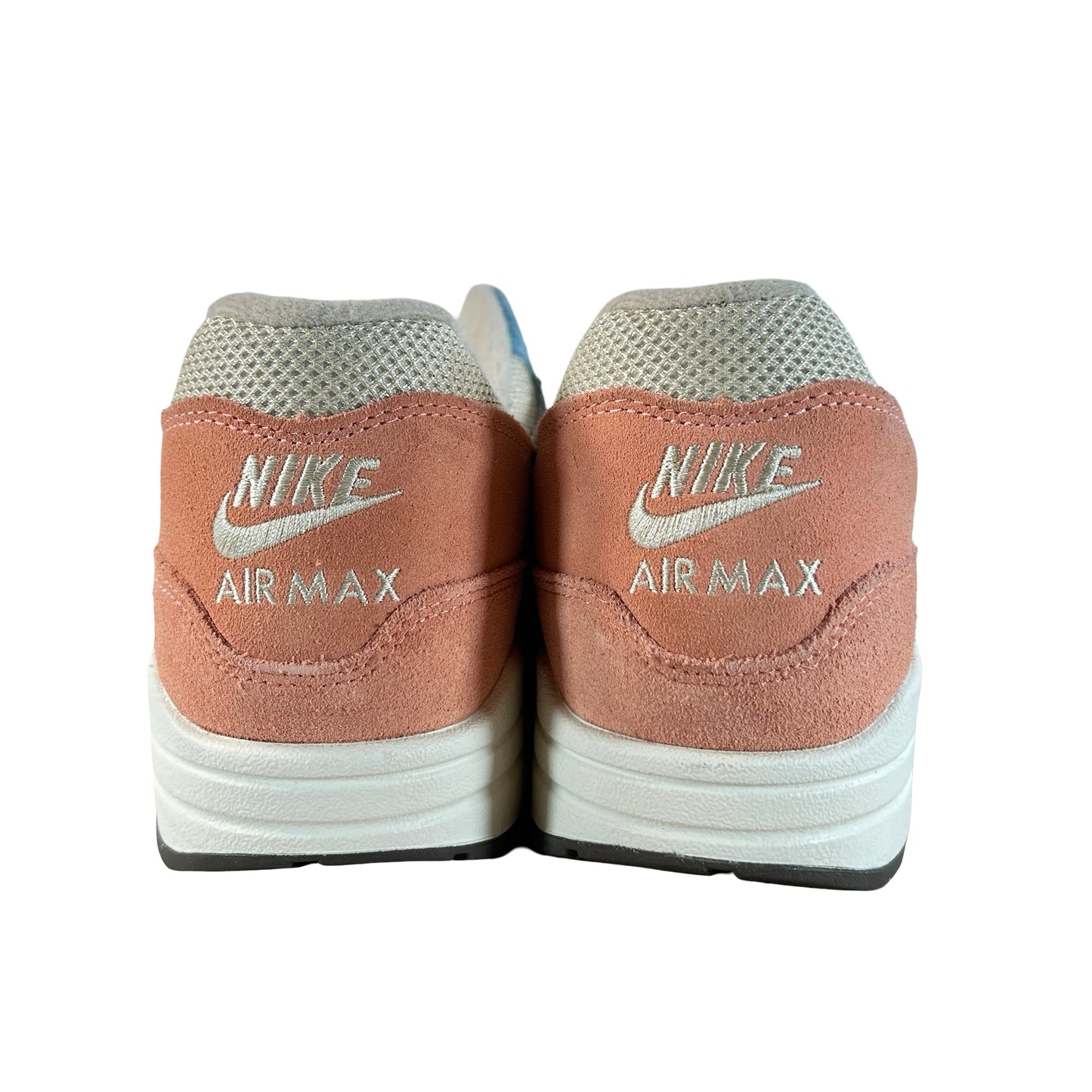 DV3196 800 Nike Air Max 1 Light Madder Root Worn Blue [USED] - 12 M (Used) (No Box)