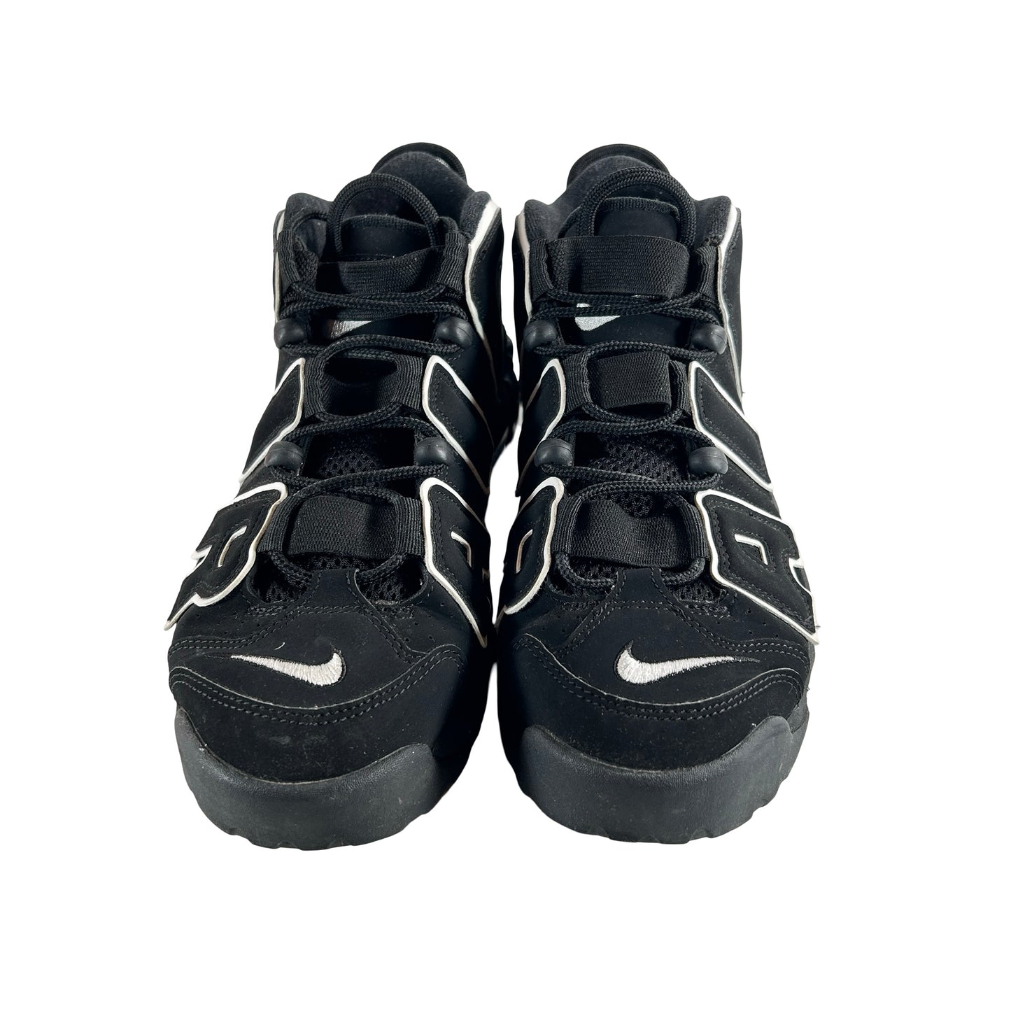 414962 002 Nike Air More Uptempo Black White [USED] - 8 M (Used2)