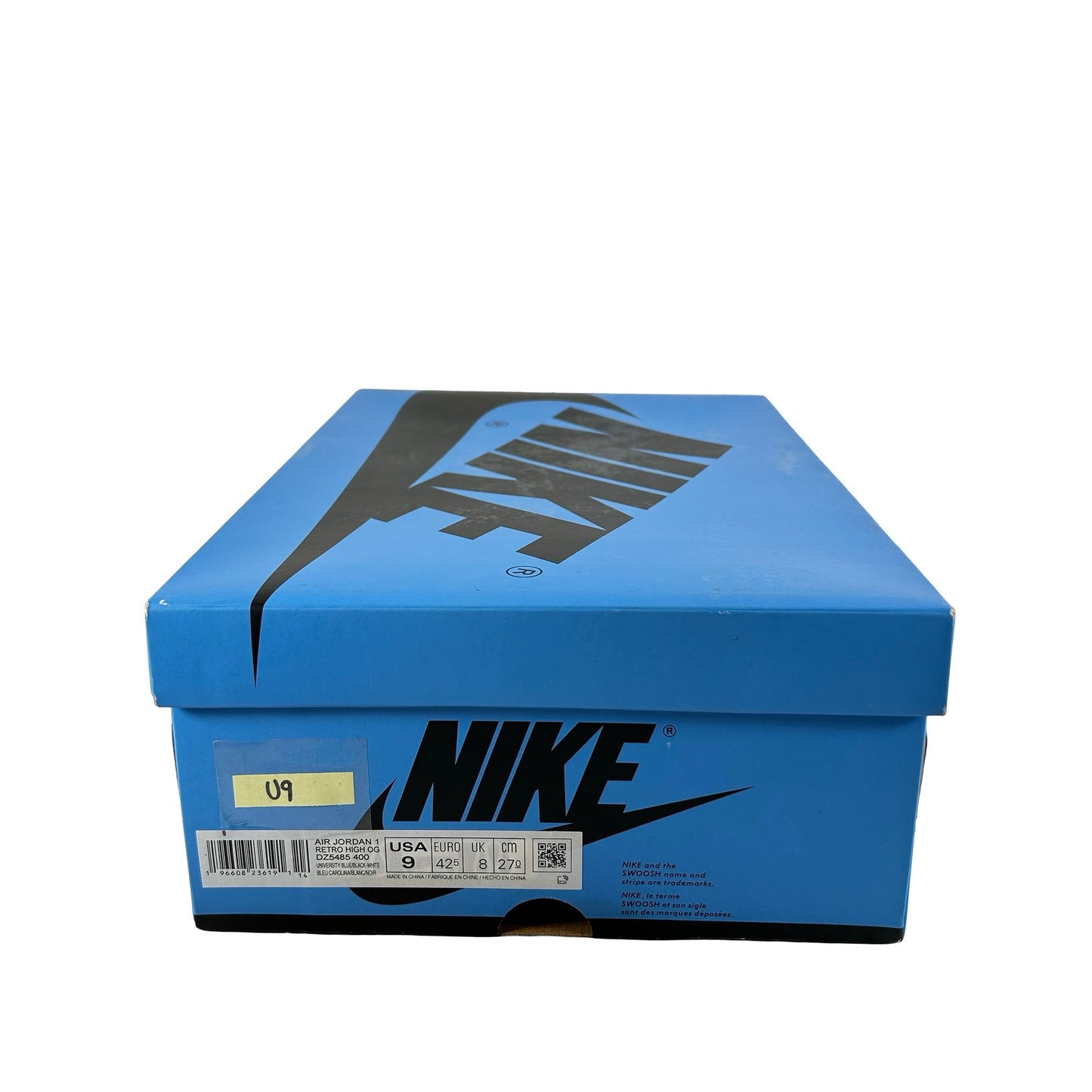 DZ5485 400 Jordan 1 Retro High OG UNC Toe [USED] - 9 M (Used9)