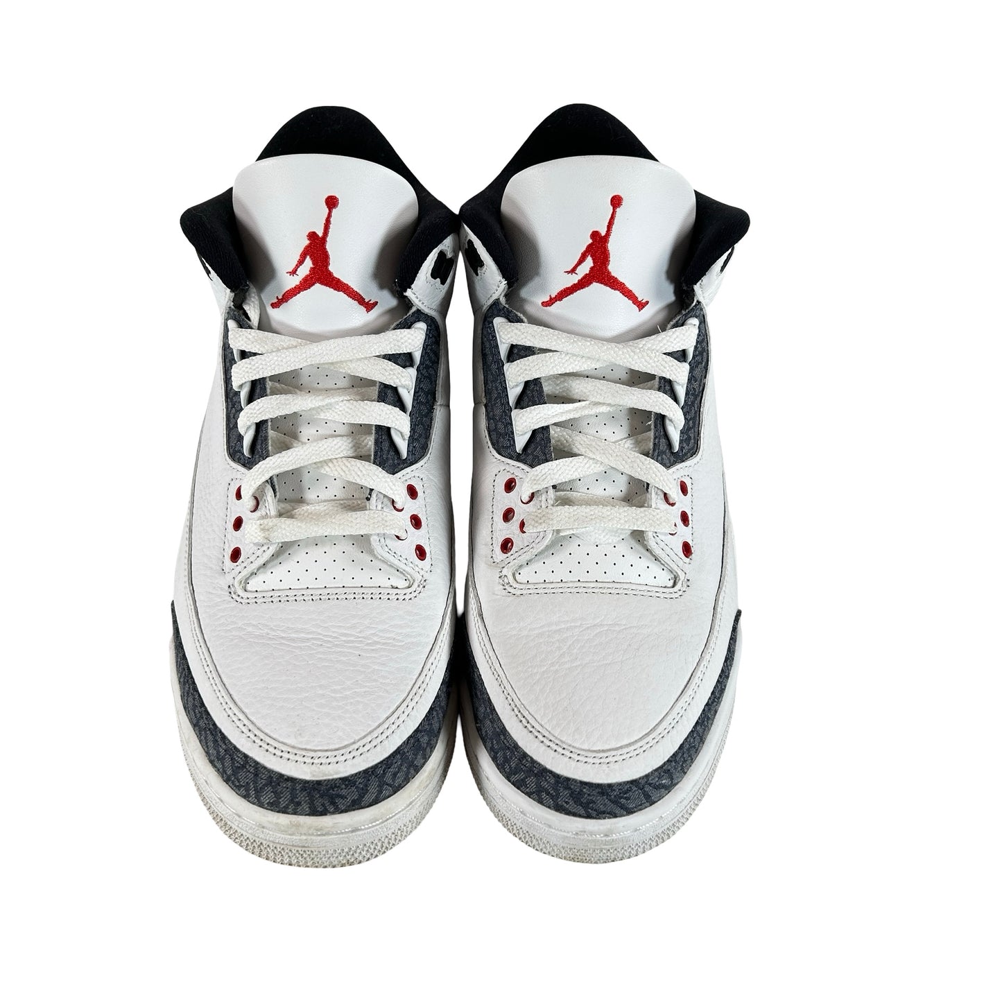 CZ6431 100 Jordan 3 Retro SE Fire Red Denim (2020) [USED] - 9 M (Used2)