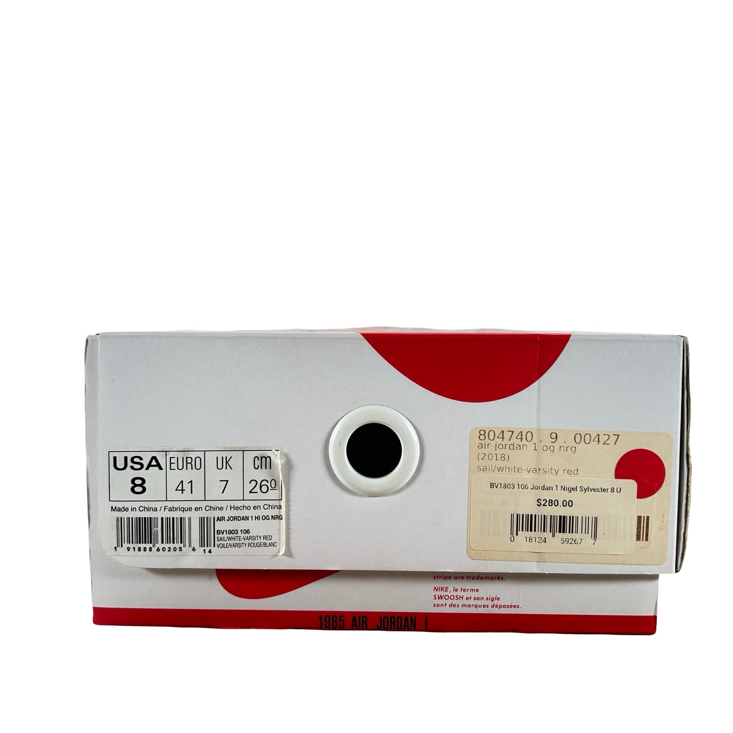 BV1803 106 Jordan 1 Retro Alto Nigel Sylvester