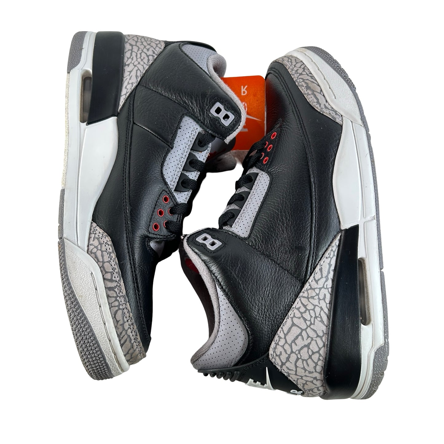 DN3707 010 Jordan 3 Retro Black Cement Reimagined (2024) [USED] - 9.5 M (Used) (Replace Box)