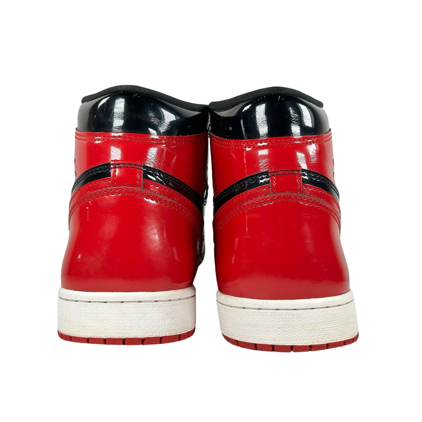 555088 063 Jordan 1 Retro High OG Patent Bred [USED] - 11 M (Used) (No Box)