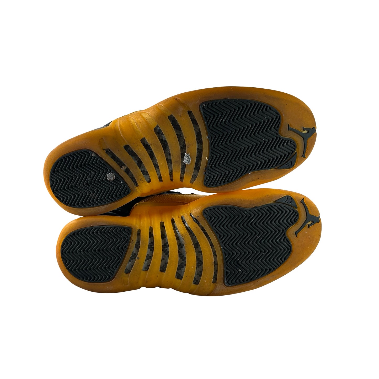 130690 070 Jordan 12 Black University Gold [USED] - 9.5 M (Used)