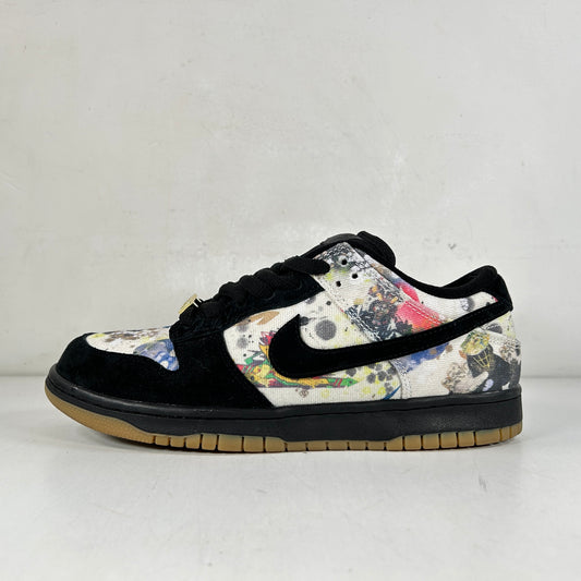 FD8778 001 Nike SB Dunk Low Supreme Rammellzee [USED] - 8.5 M (Used) (No Box)