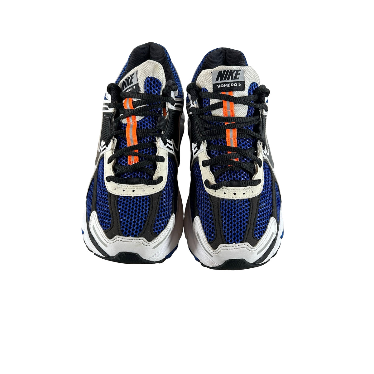 CI1694 100 Nike Zoom Vomero 5 White Racer Blue Black [USED] - 7.5 M (Used2)