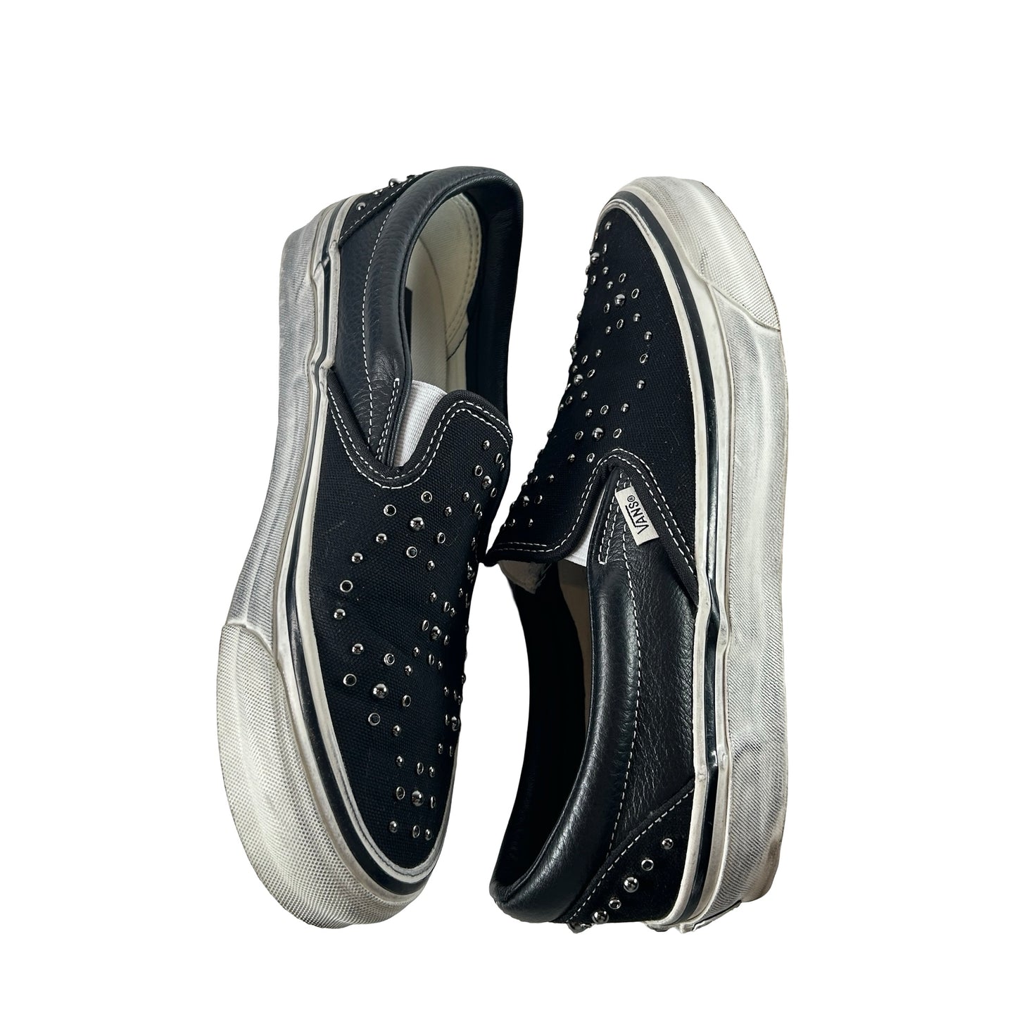 VN000D9PBKA Vans LX Classic Slip-On 98 Pearlized Pack Blackout [USED] - 9 M (Used)