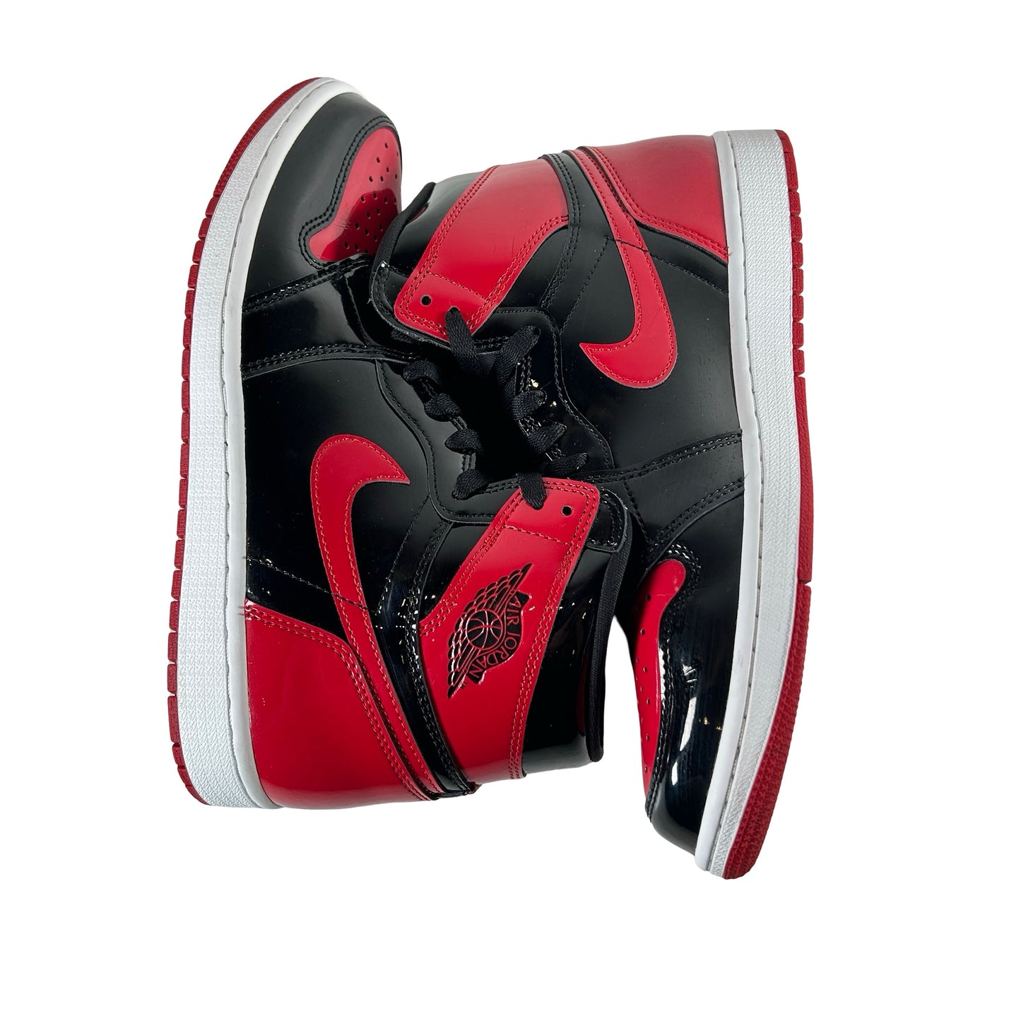 555088 063 Jordan 1 Retro High OG Patent Bred [USED] - 10.5 M (Used9)