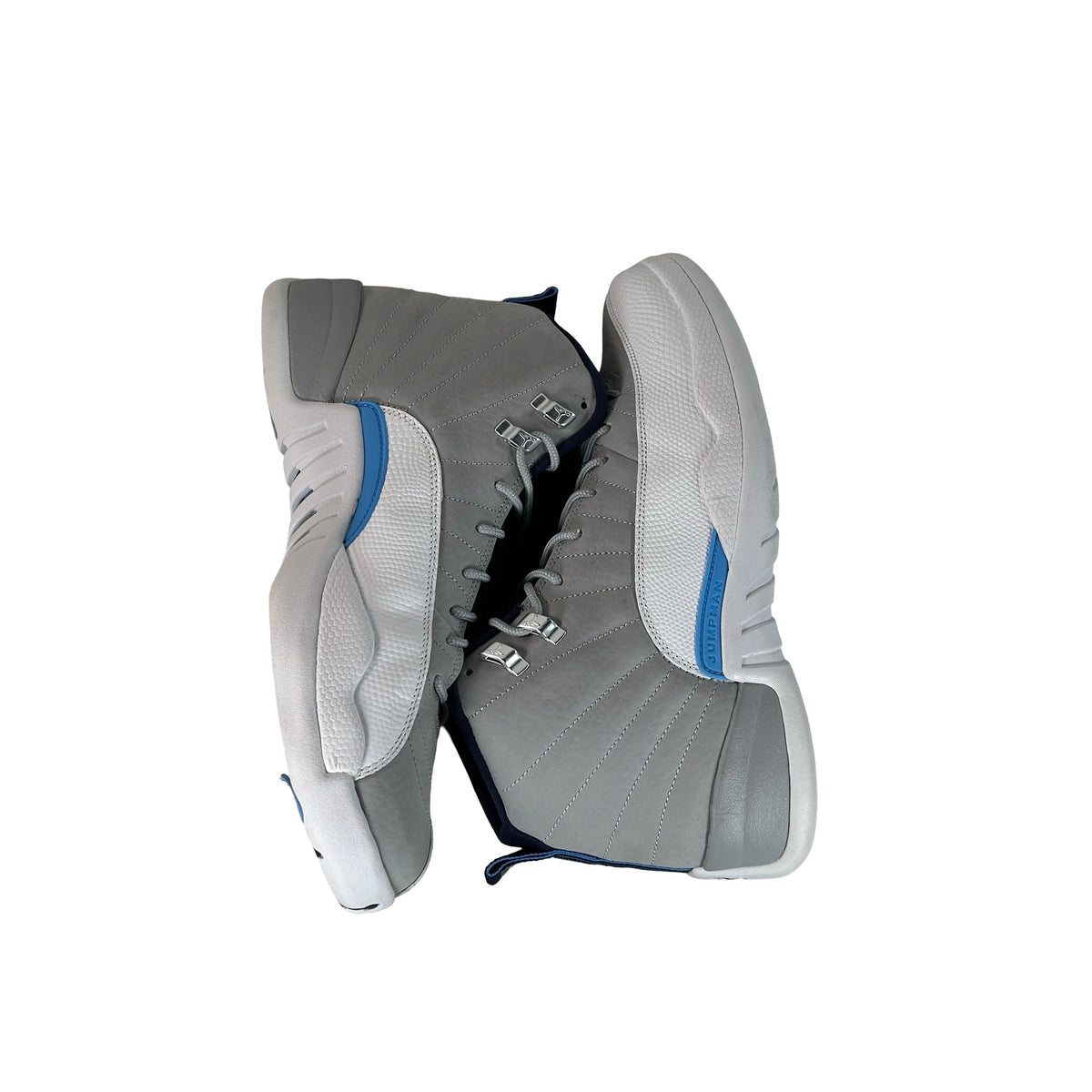 130690 007 Jordan 12 Retro Grey University Blue [USED] - 11 M (Used2)