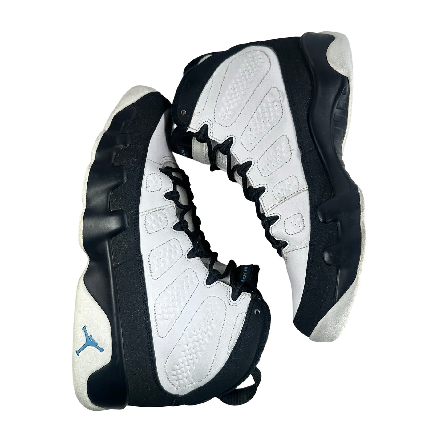 CT8019 140 Jordan 9 Retro University Blue [USED] - 9 M (Used) (No Insoles)