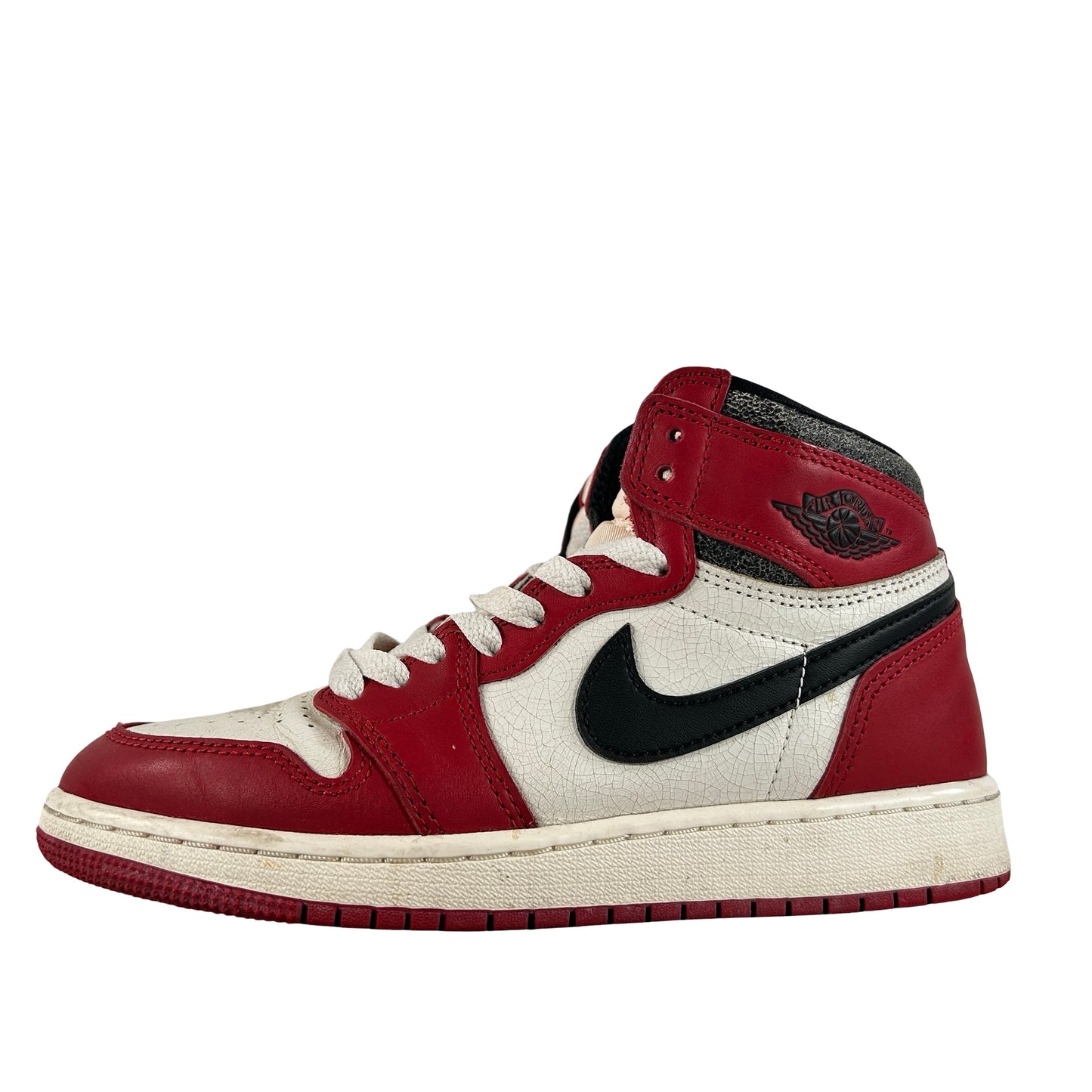 FD1437 612 Jordan 1 Retro High OG Chicago Lost and Found (GS) [USED] - 5 Y (Used) (No Box)