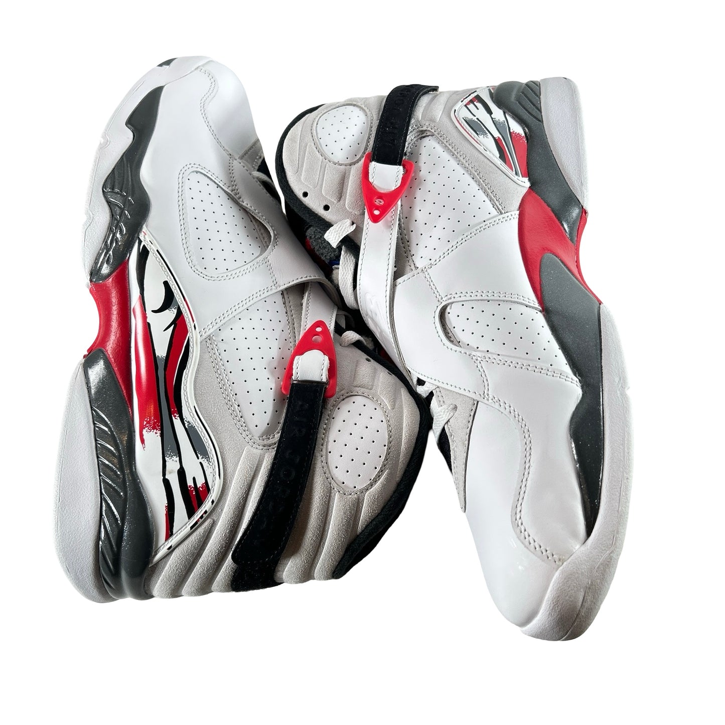 305381 100 Jordan 8 Retro White True Red (2025) [USED] - 13 M (Used3)