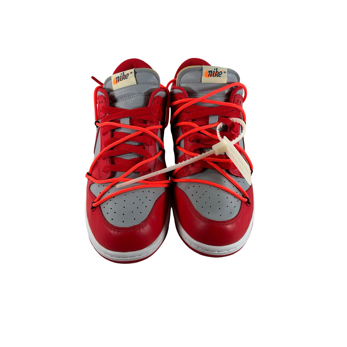 CT0856 600 Dunk Low Off-White Red [USED] - 8.5 M (Used2)