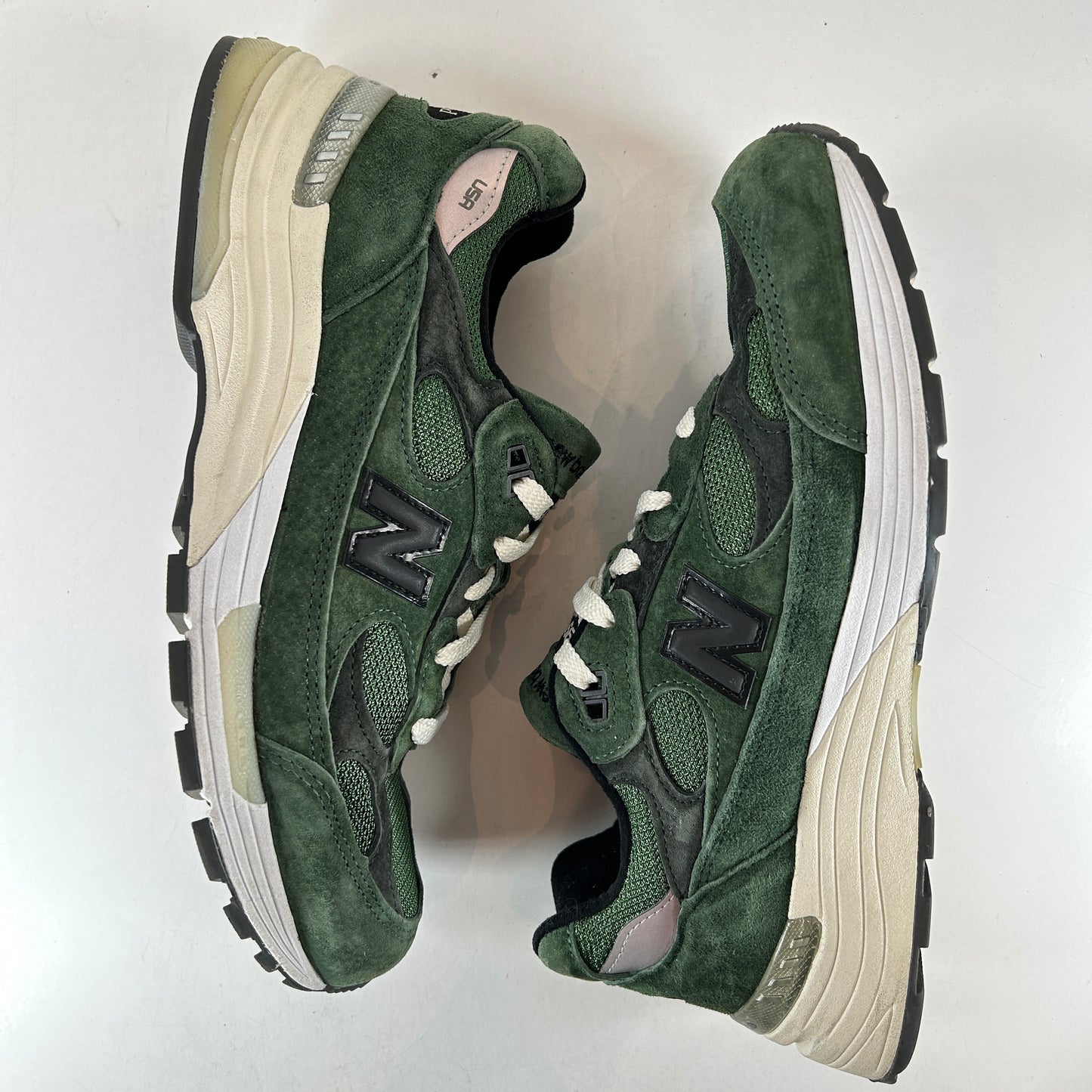 M992JJ New Balance 992 JJJJound Green [USED] - 8.5 M (Used)