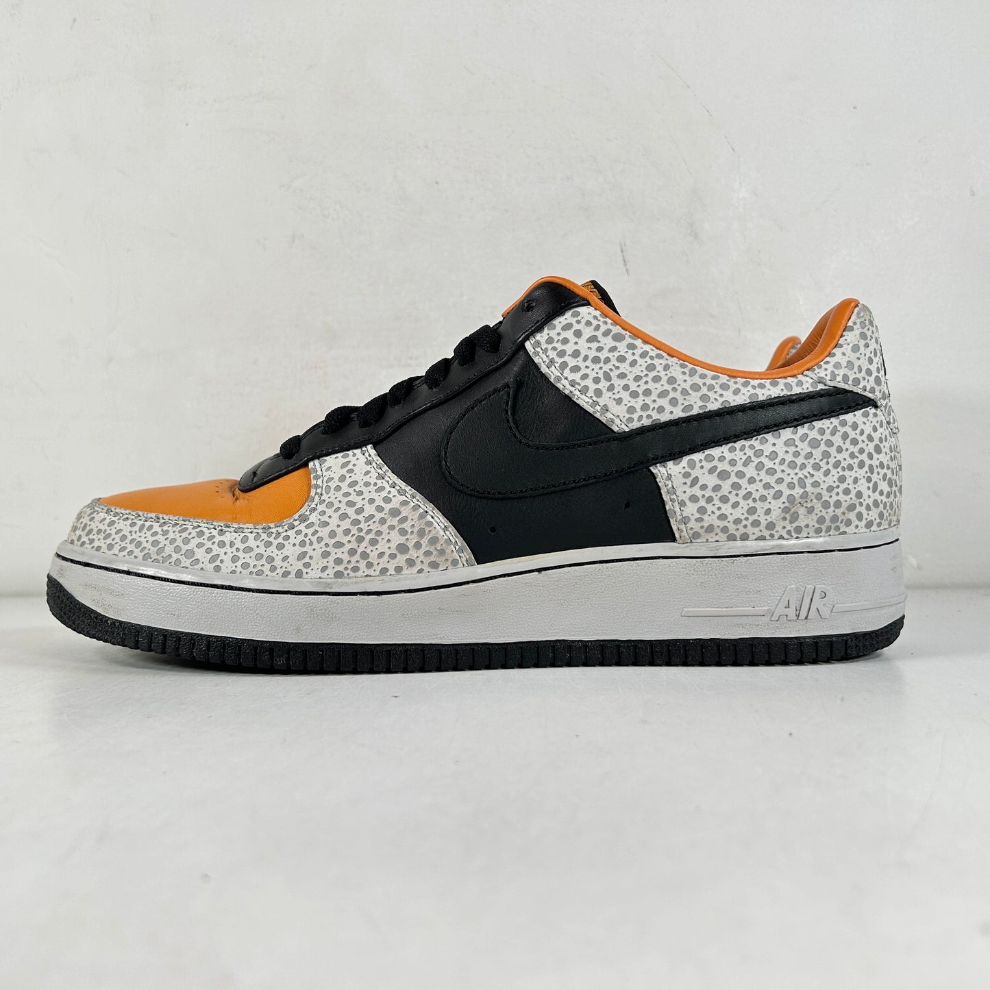 318776 801 Nike Air Force 1 Low Supreme Safari [USED] - 11 M (Used) (No Box)