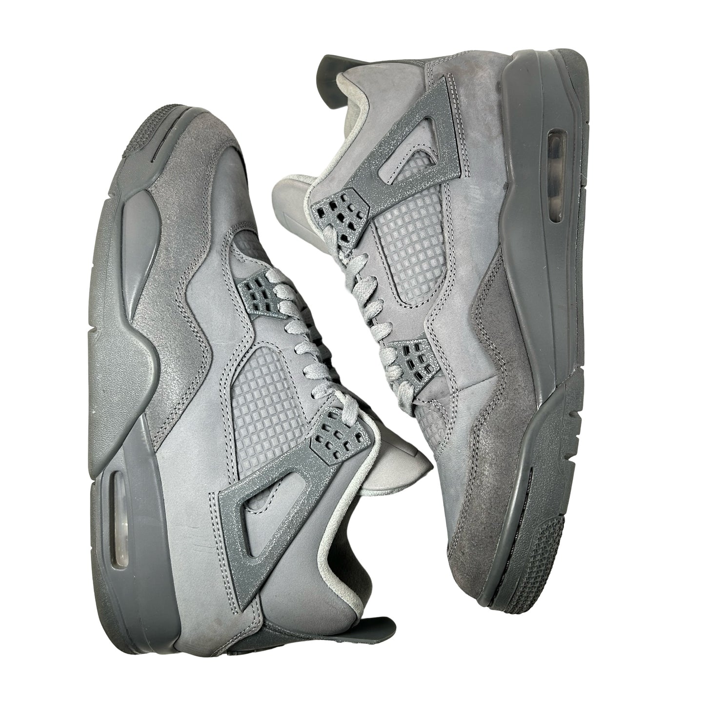 FQ7928 001 Jordan 4 Retro SE Paris Olympics Wet Cement [USED] - 9 M (Used) (No Box)