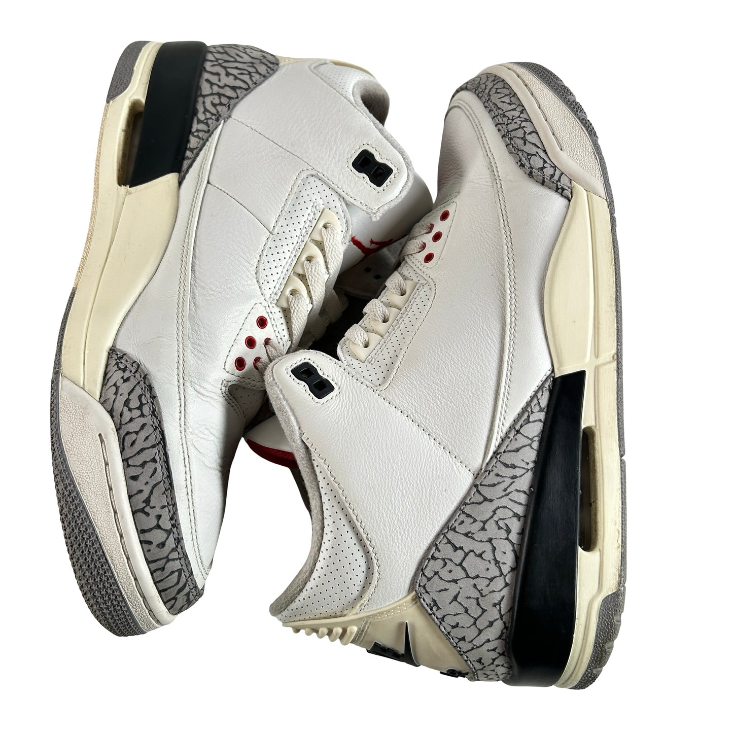 DN3707 100 Jordan 3 Retro White Cement Reimagined [USED] - 12 M (Used3) (Replace Box3)